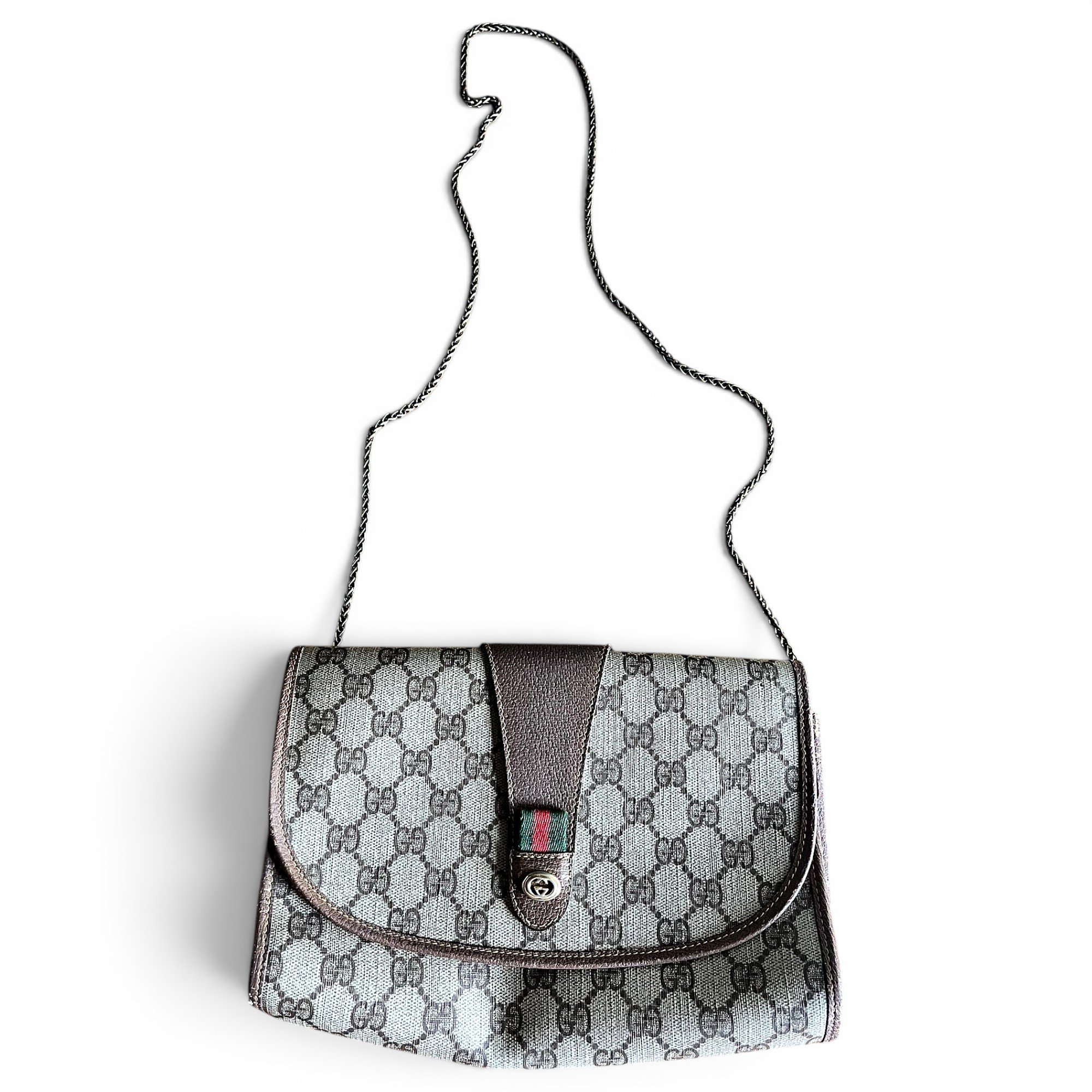 Neo Vintage leather clutch bag