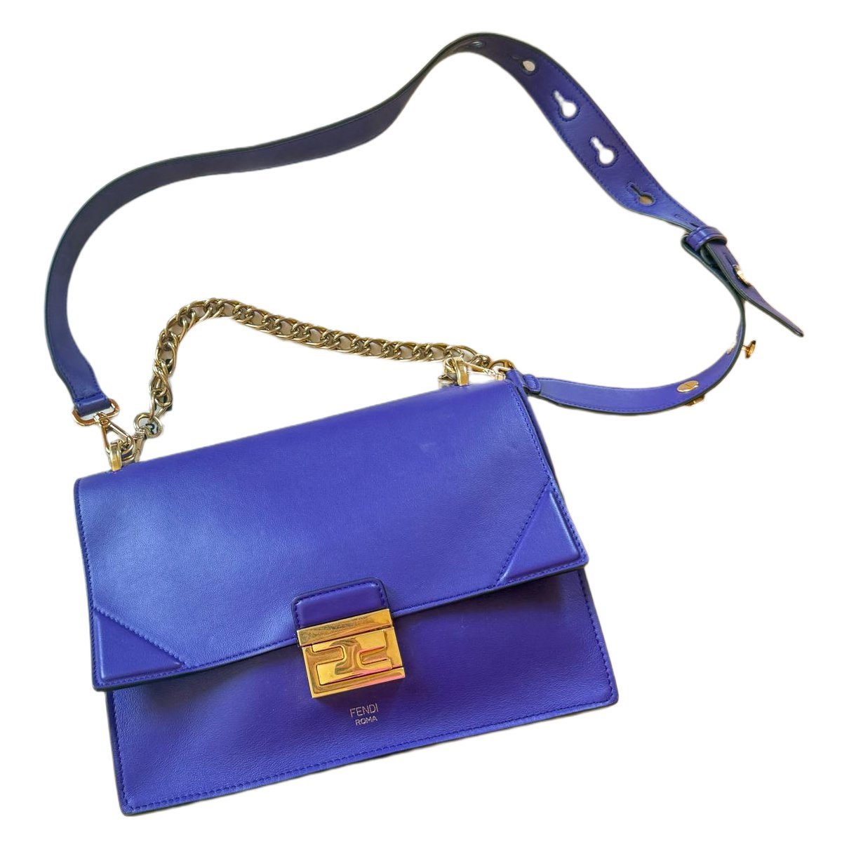 Kan U leather handbag