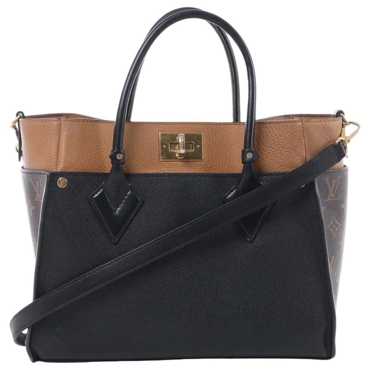 On My Side leather handbag