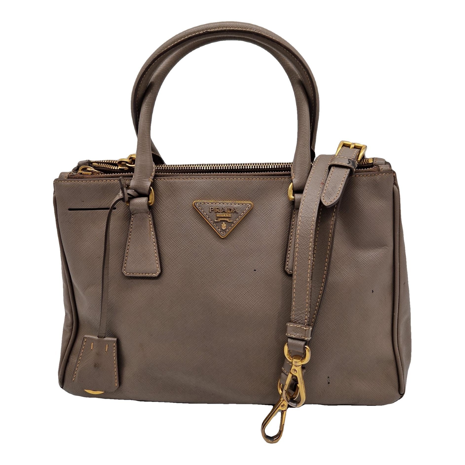 Galleria leather handbag