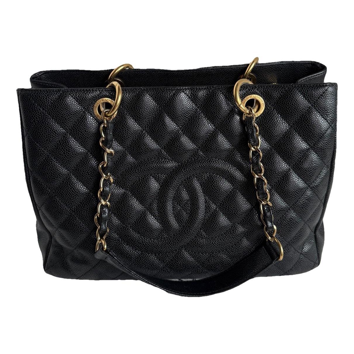 Grand shopping leather tote