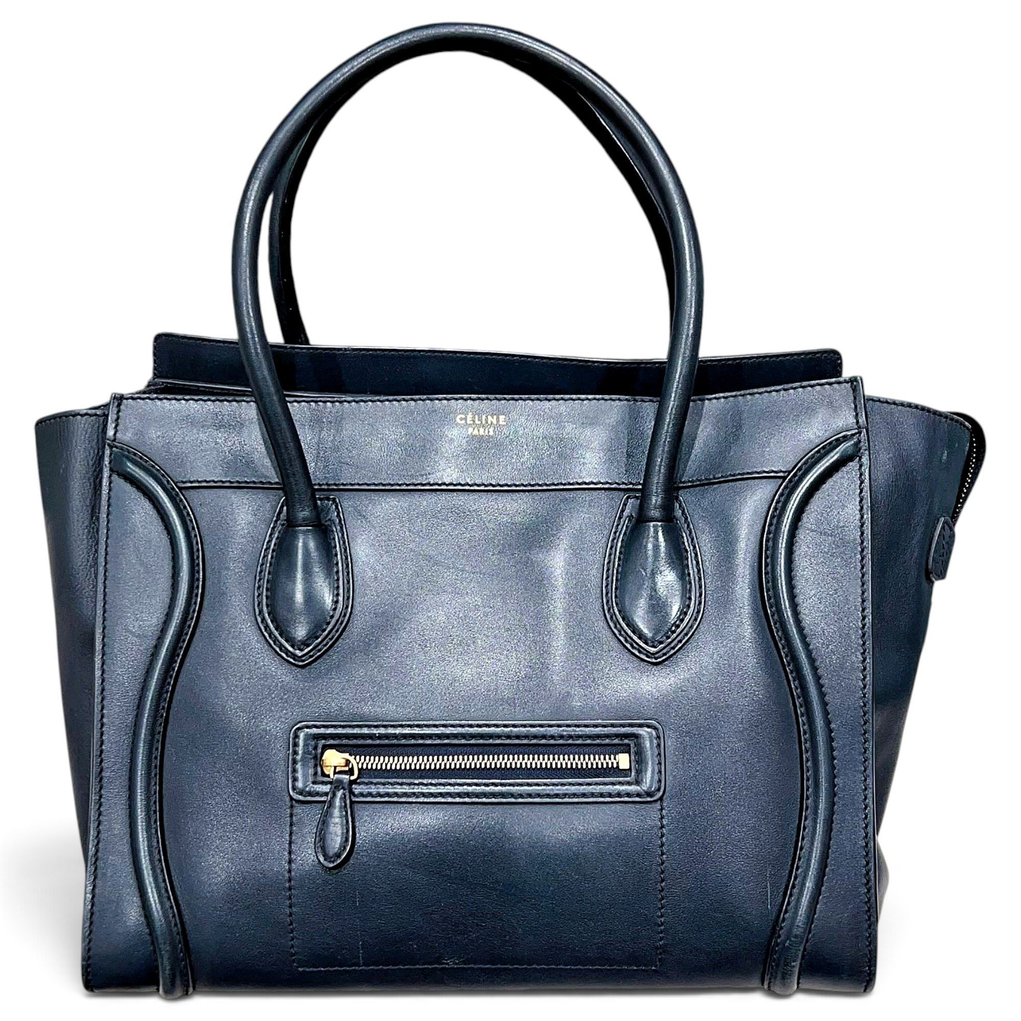 Luggage leather handbag