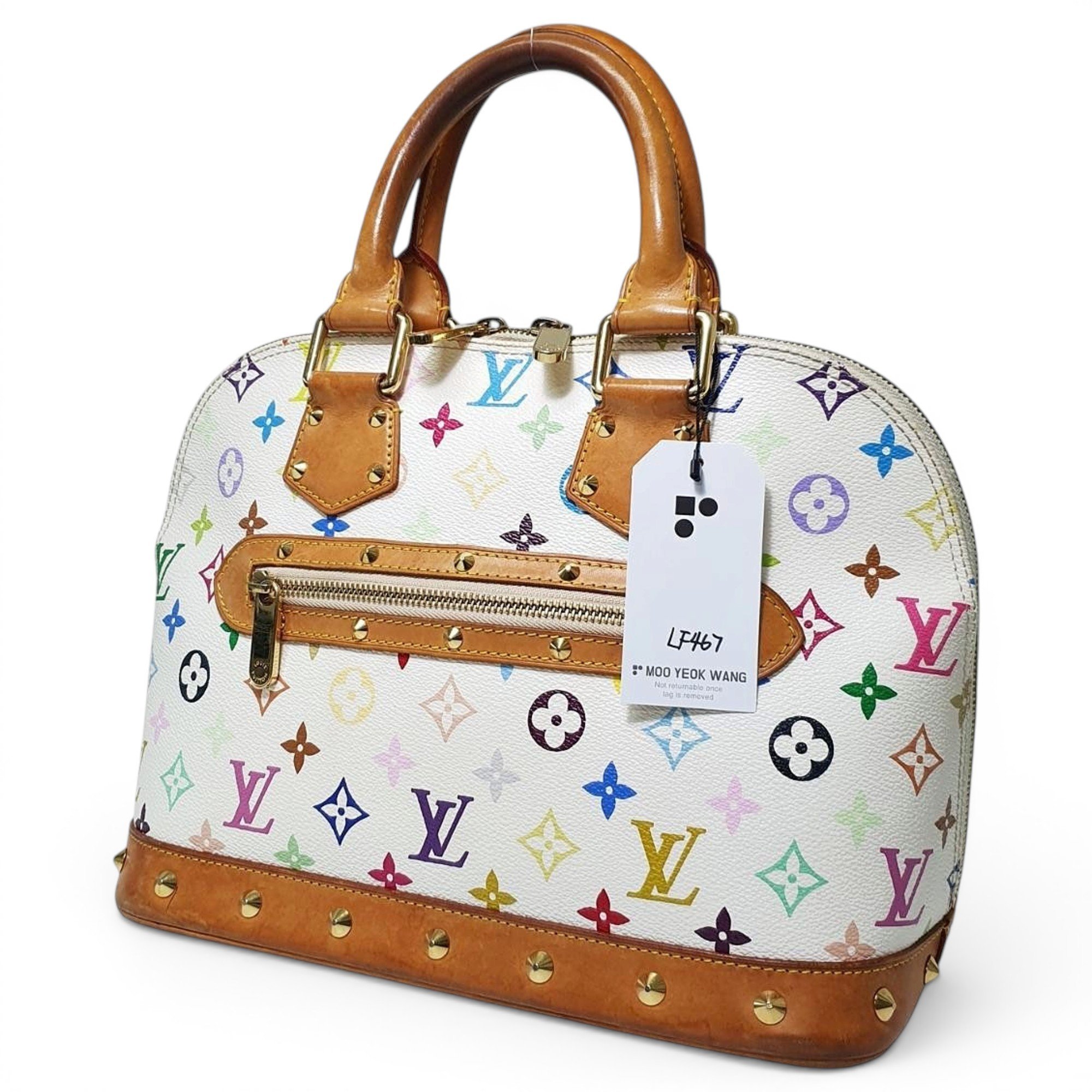 Leather handbag