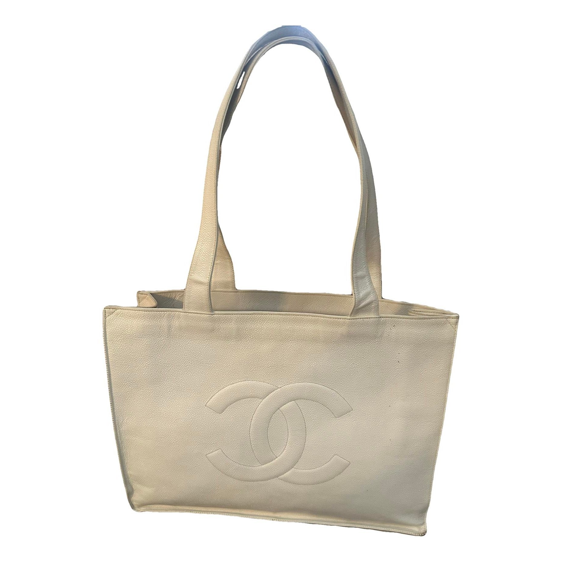 Classic CC Shopping leather handbag