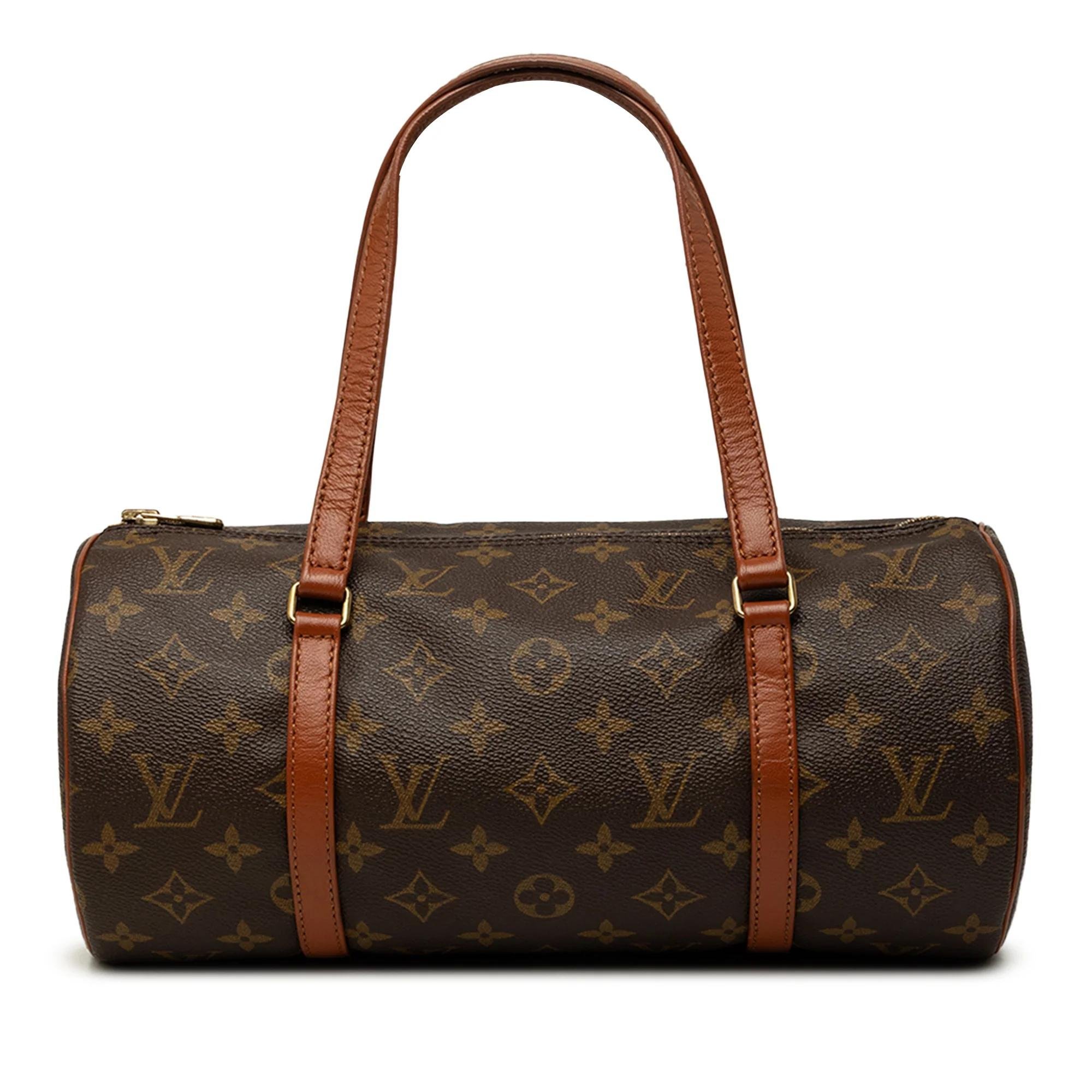 Papillon leather handbag