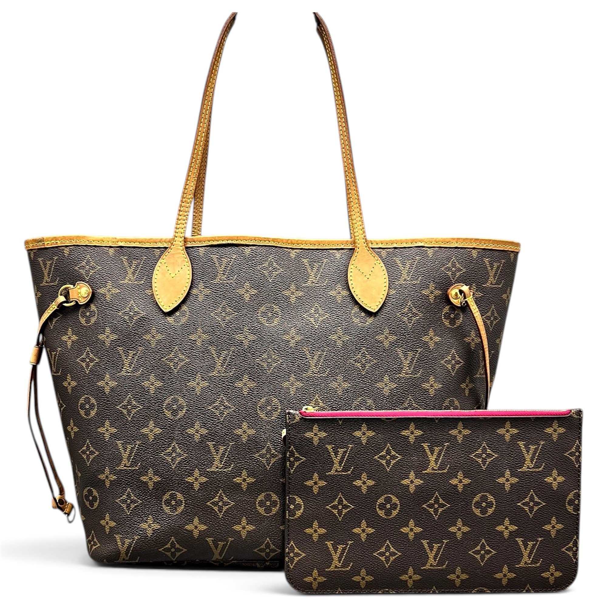 Neverfull leather tote