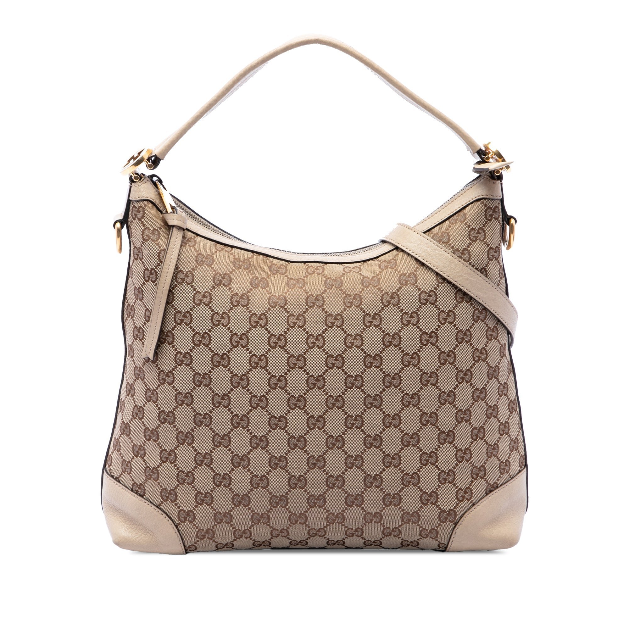 Hobo leather handbag
