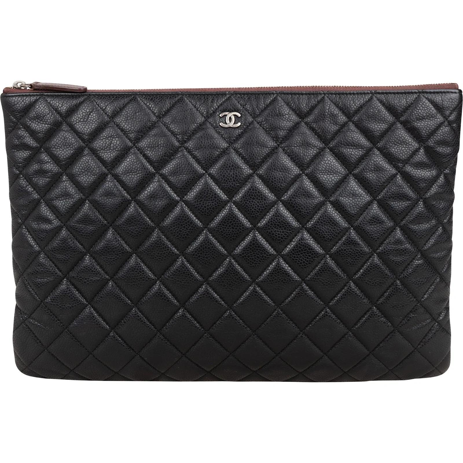 Timeless/Classique leather clutch bag