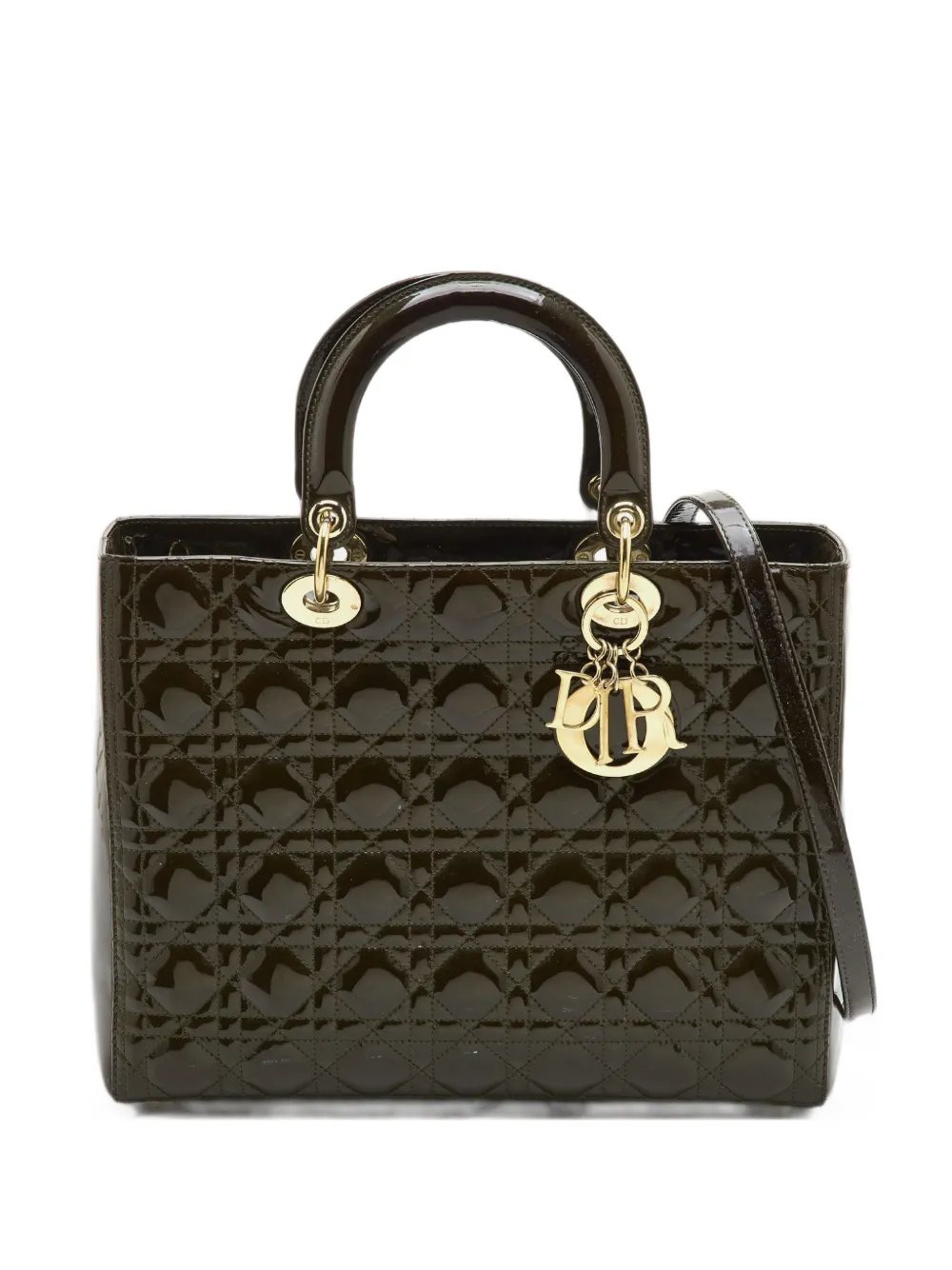 2010 Lady Dior Cannage tote bag