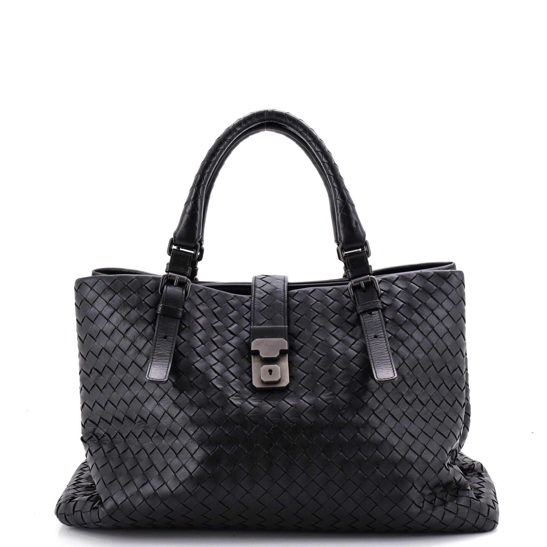 Roma Bag Intrecciato Nappa Medium