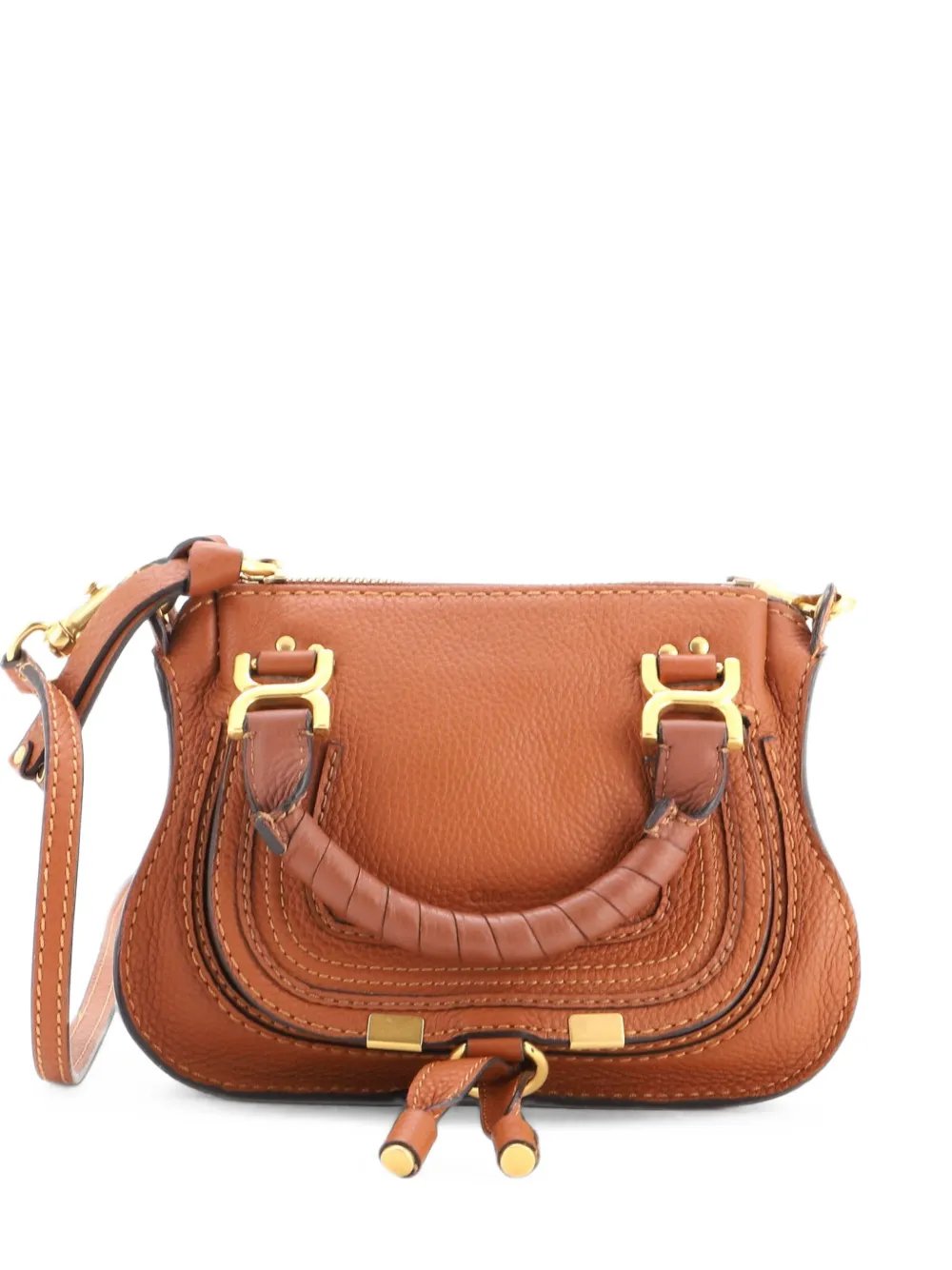 Chloe Marcie Satchel Leather Baby crossbody bag