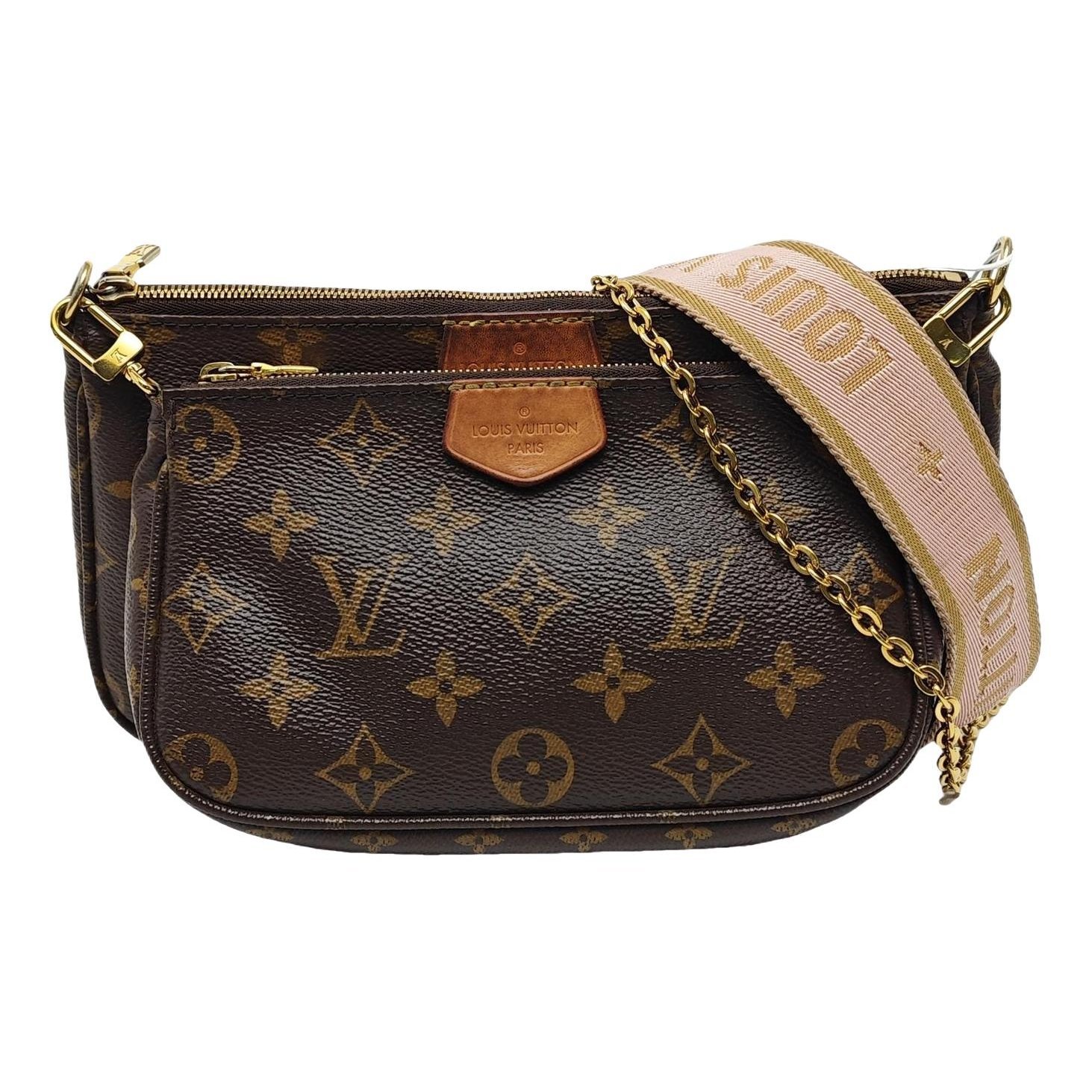 Maxi Multi Pochette Accessoires leather handbag
