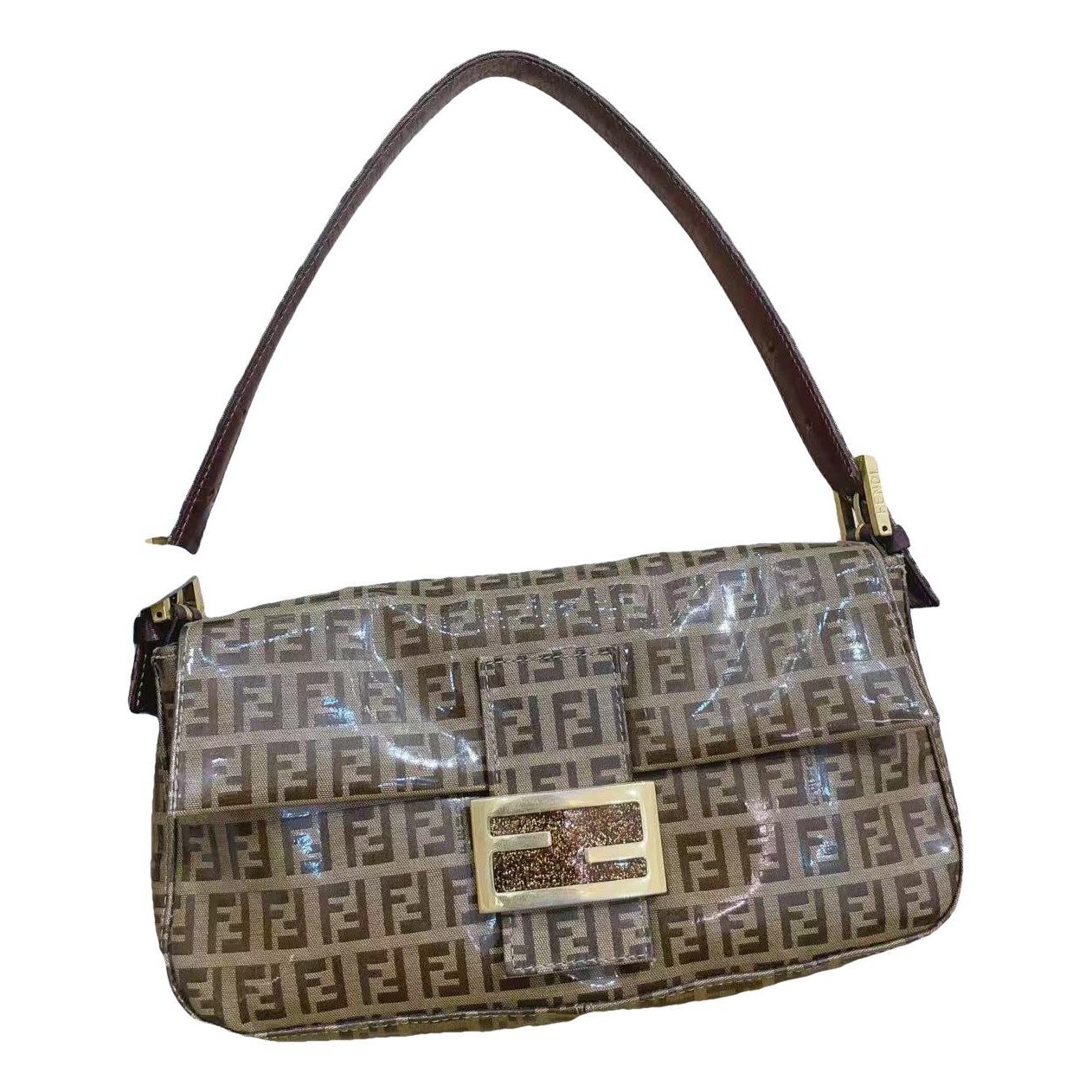 Baguette leather handbag