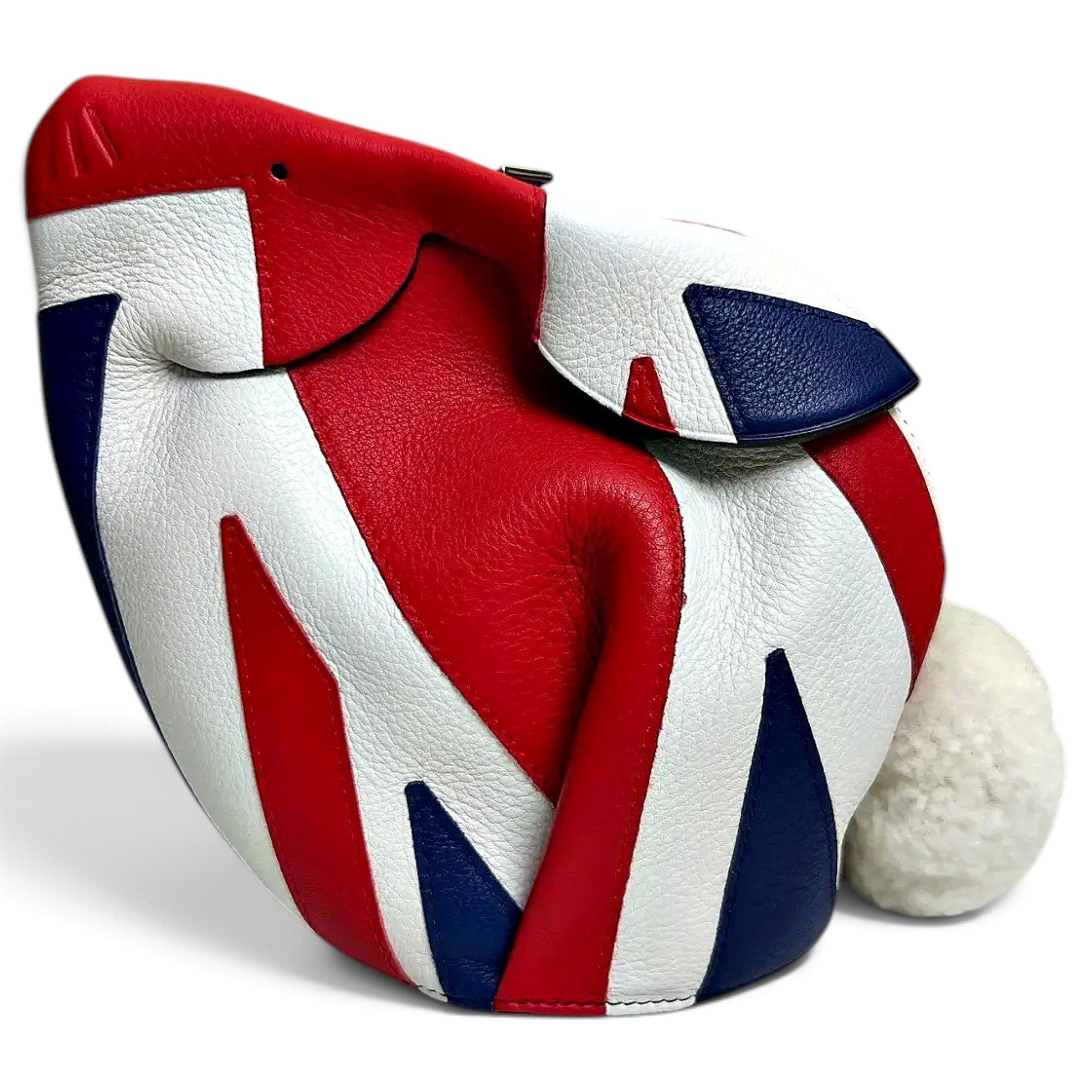Animals leather handbag