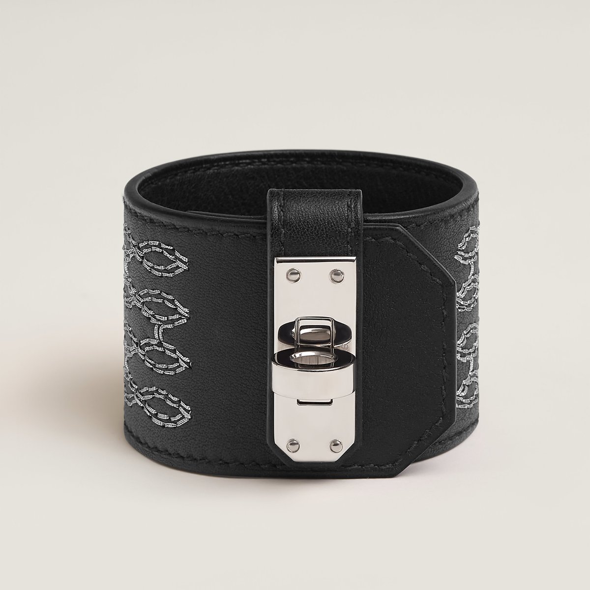 Kelly Twist H Filet bracelet, large model