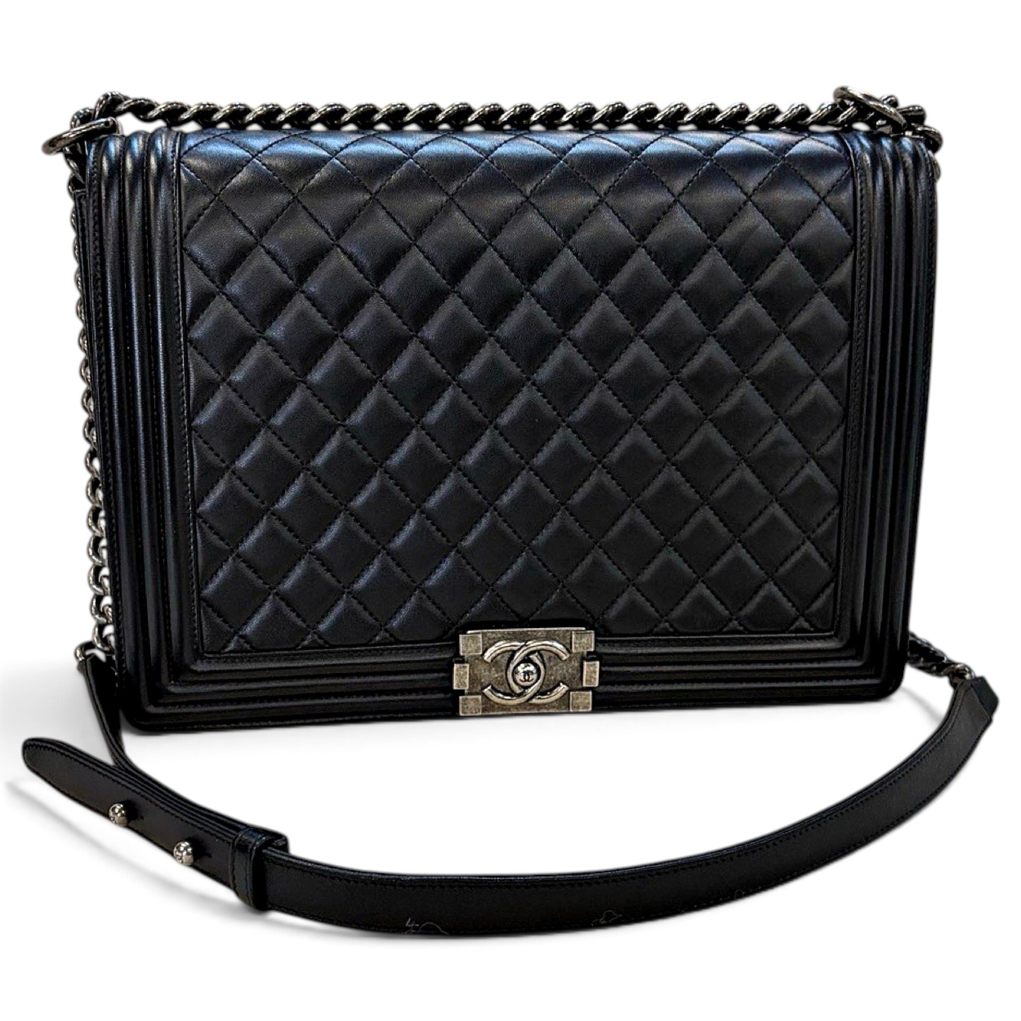 Boy leather handbag