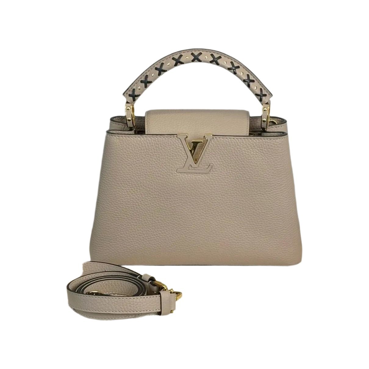 Capucines leather crossbody bag