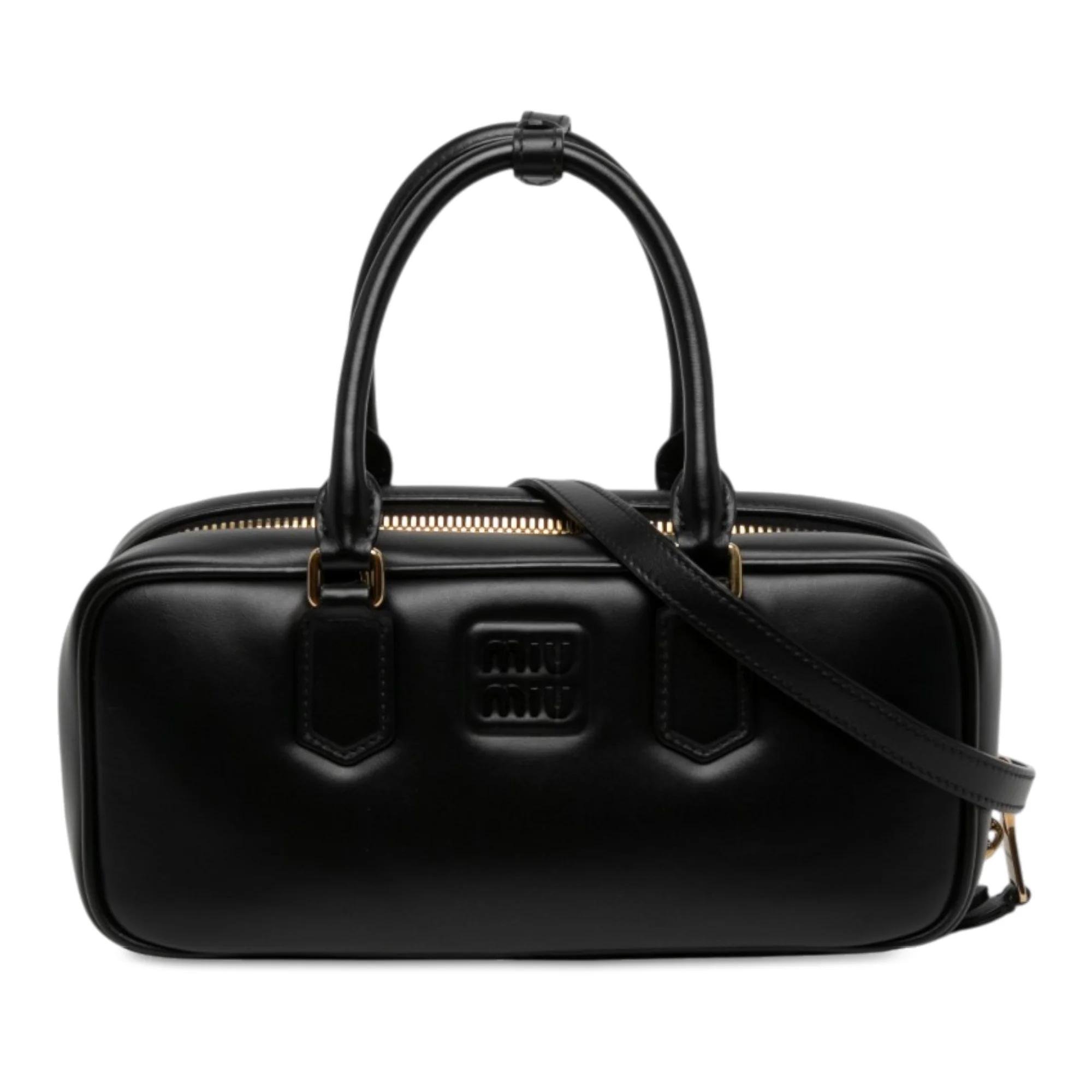 Arcadie pony-style calfskin handbag