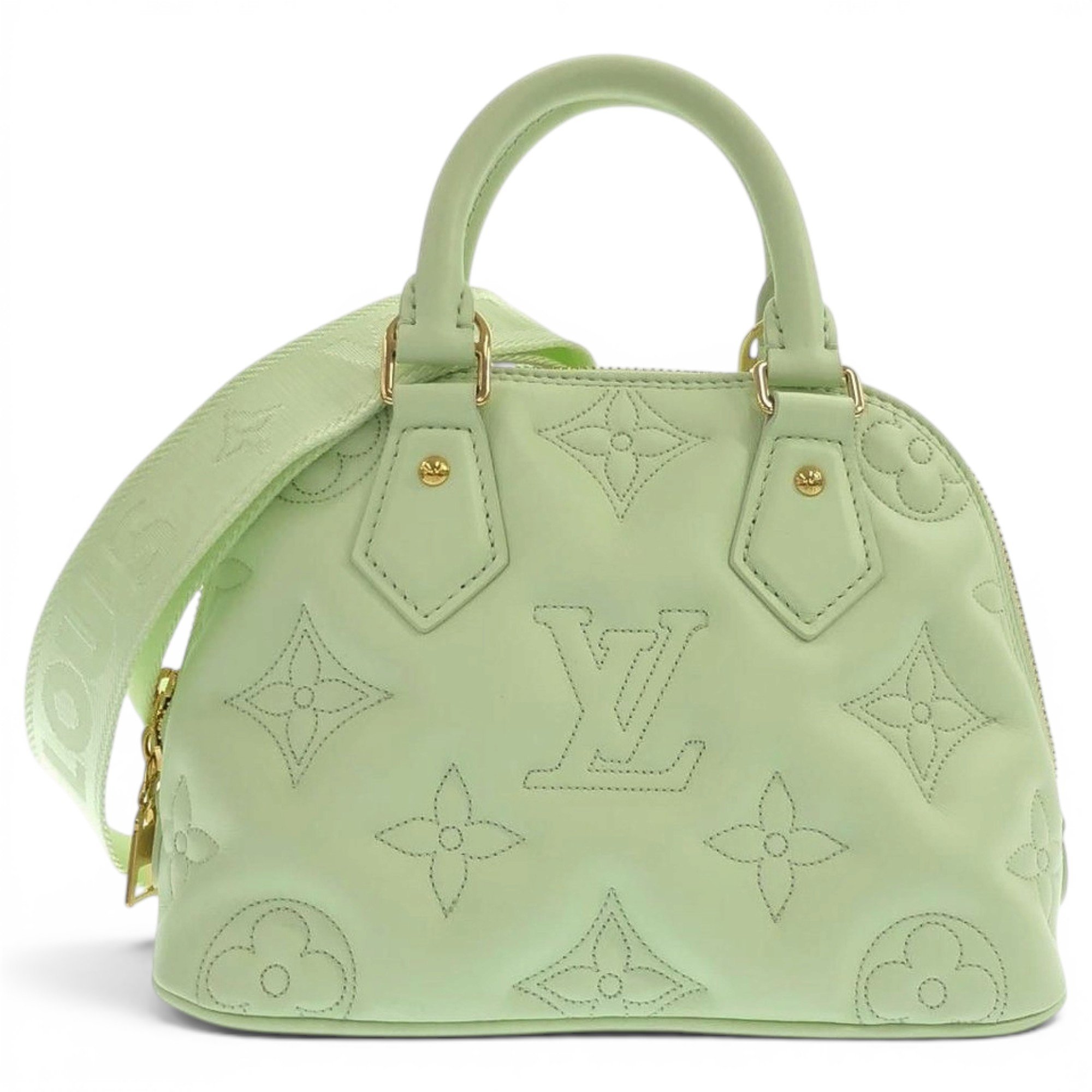 Louis Vuitton Alma cloth handbag