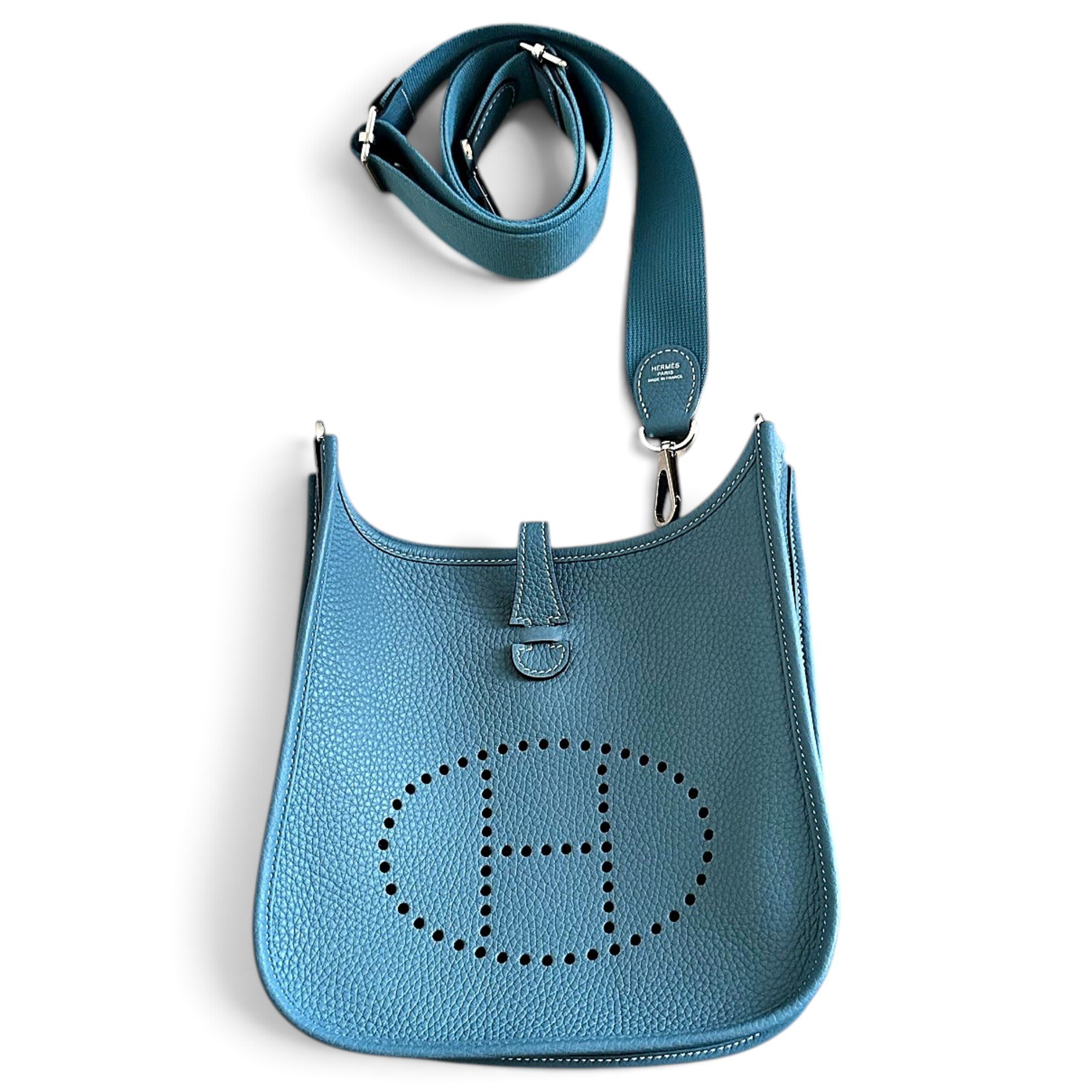 Evelyne leather crossbody bag