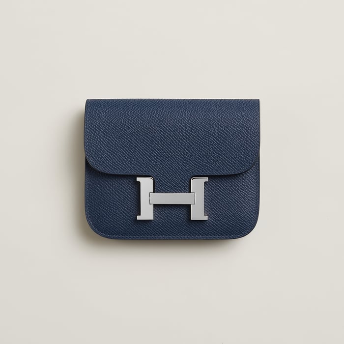 Navy Constance Slim Wallet