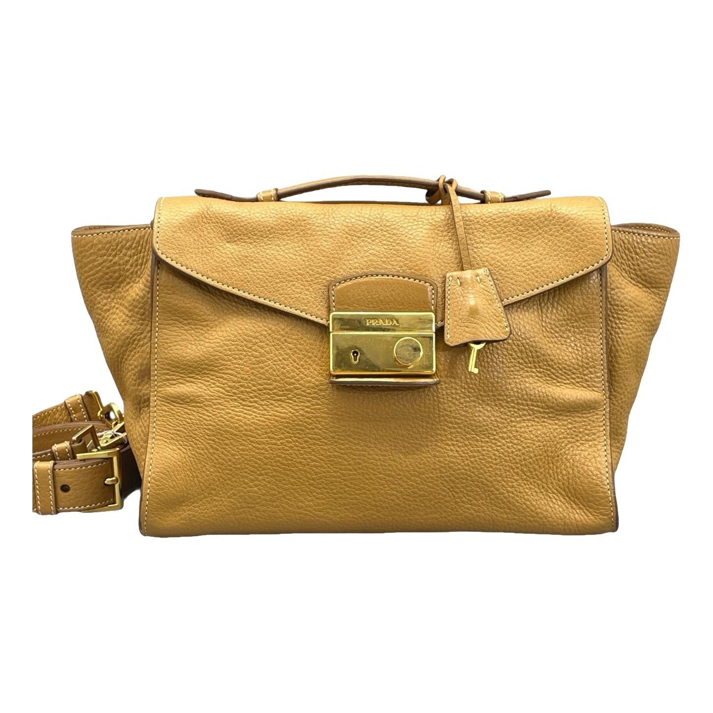 Leather handbag