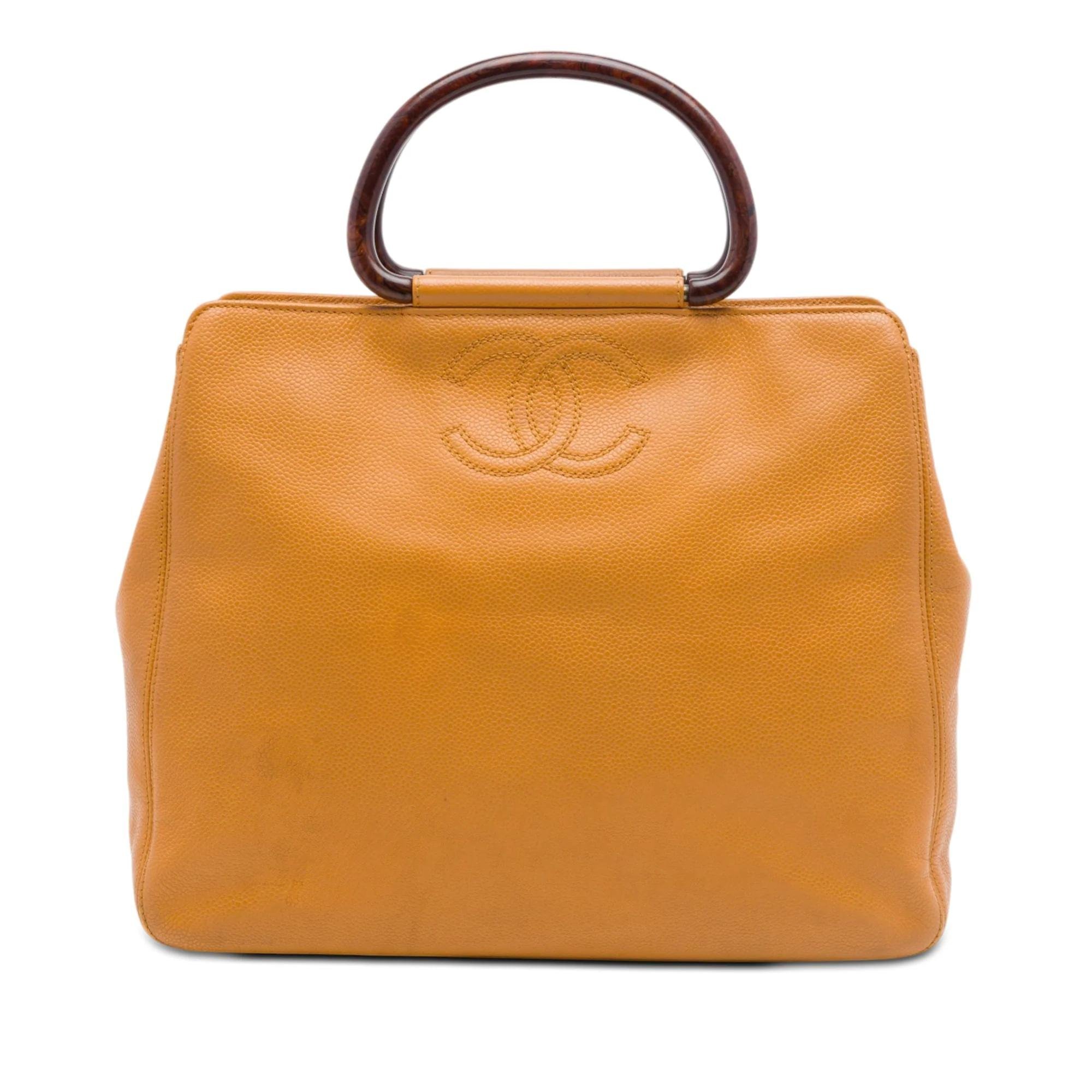 Leather handbag