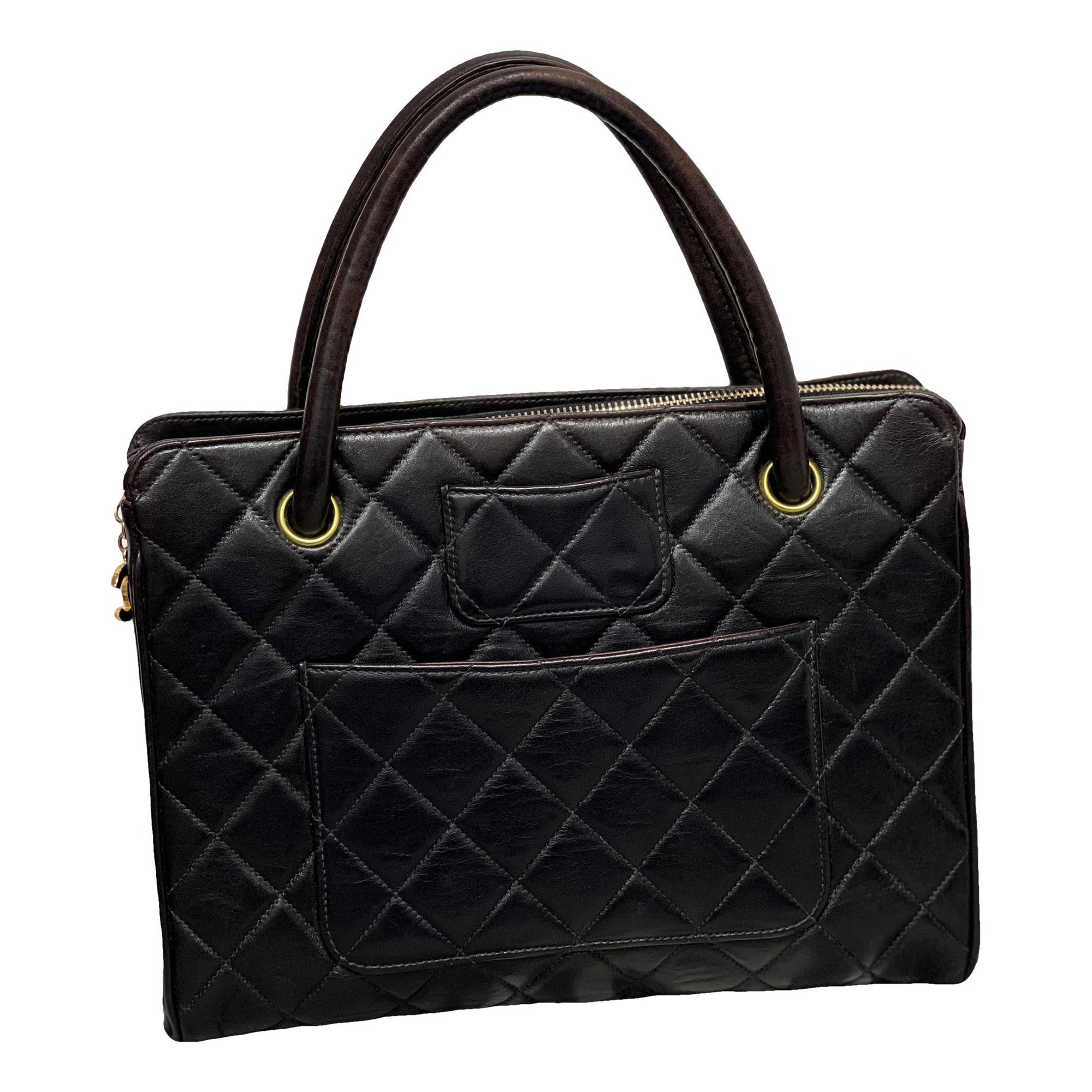 Leather handbag