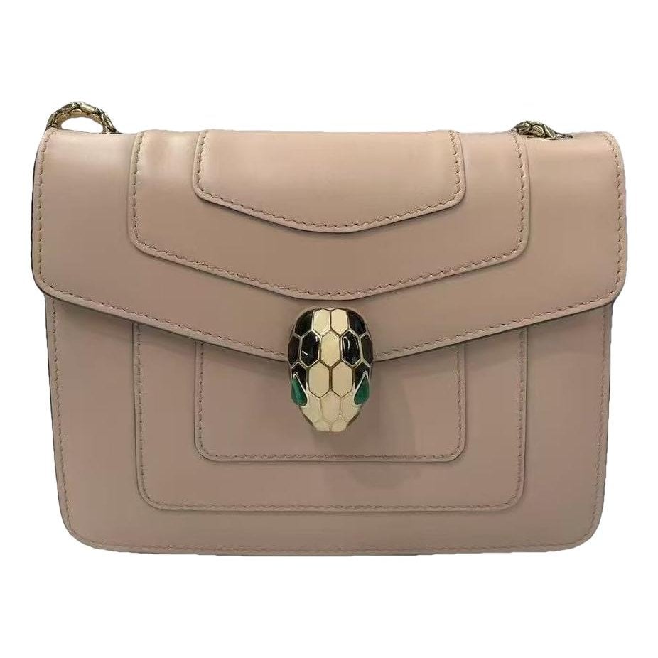 Serpenti leather crossbody bag