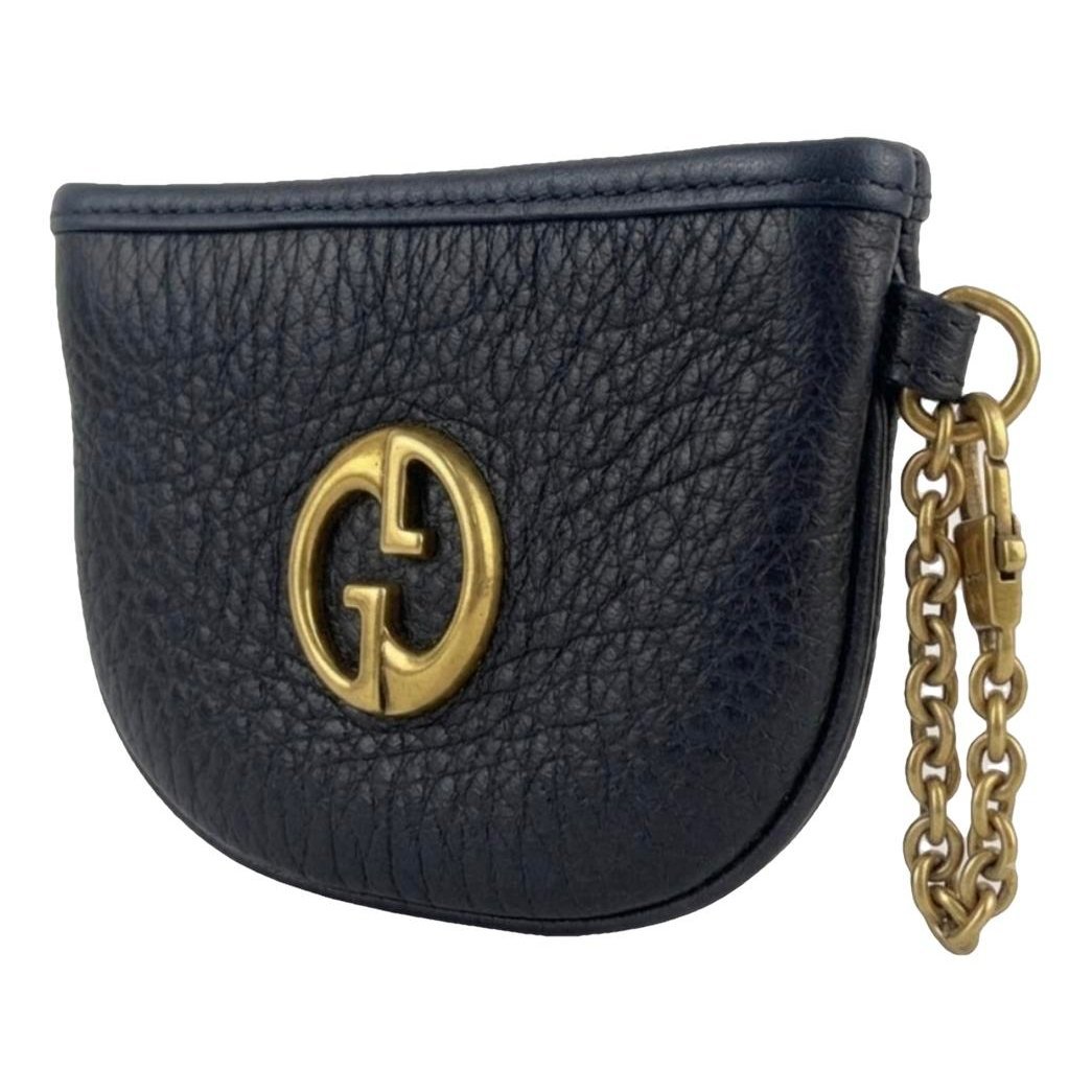 1973 leather clutch bag