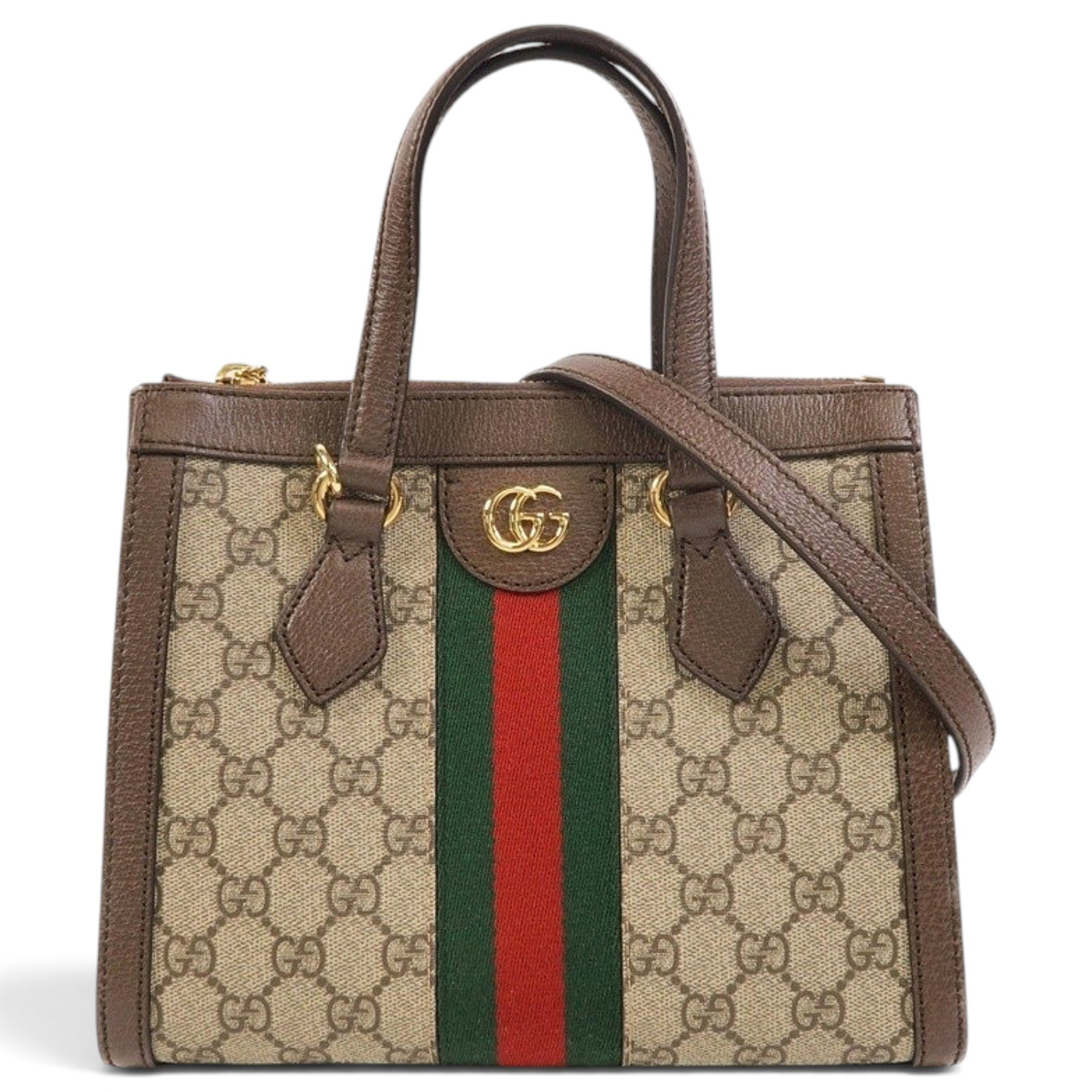 Ophidia leather handbag