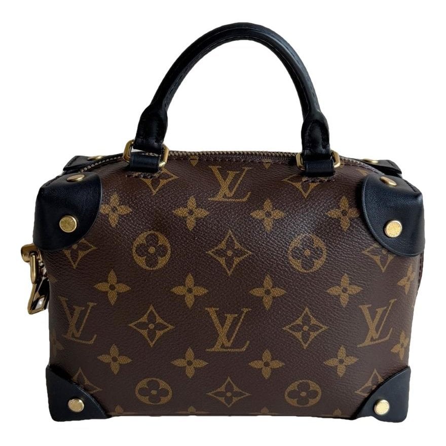 Petite Malle Souple leather handbag