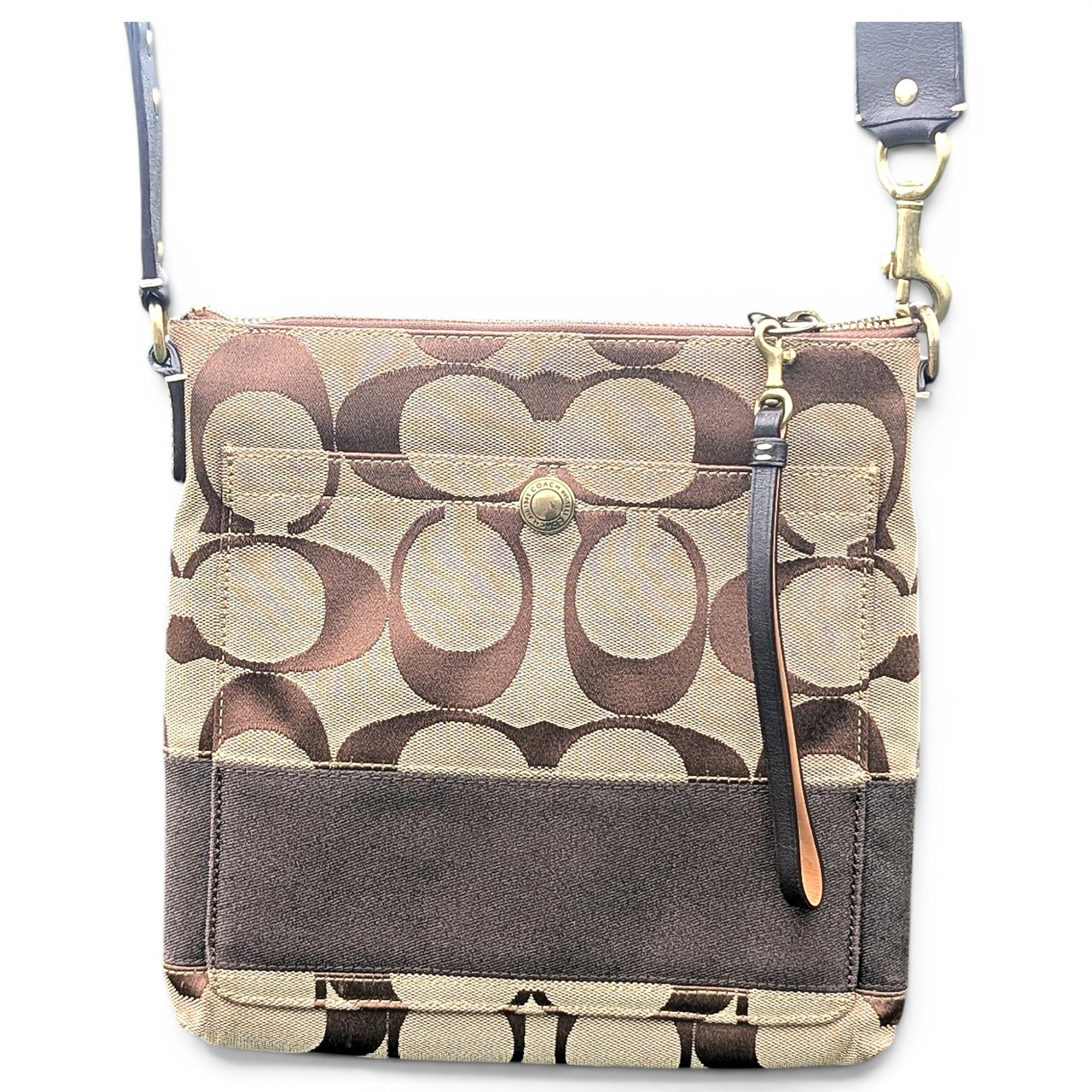Canvas Courier Crossbody cloth crossbody bag