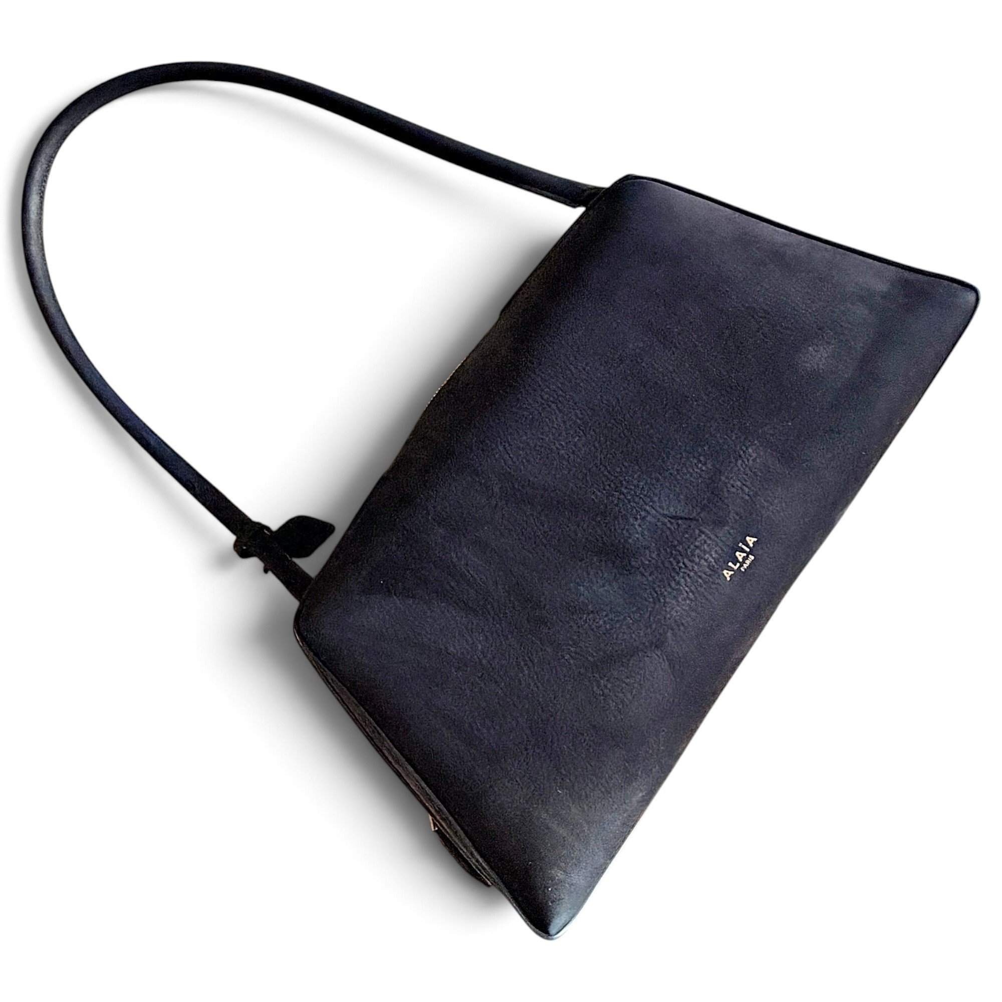 Le Bouledogue leather handbag