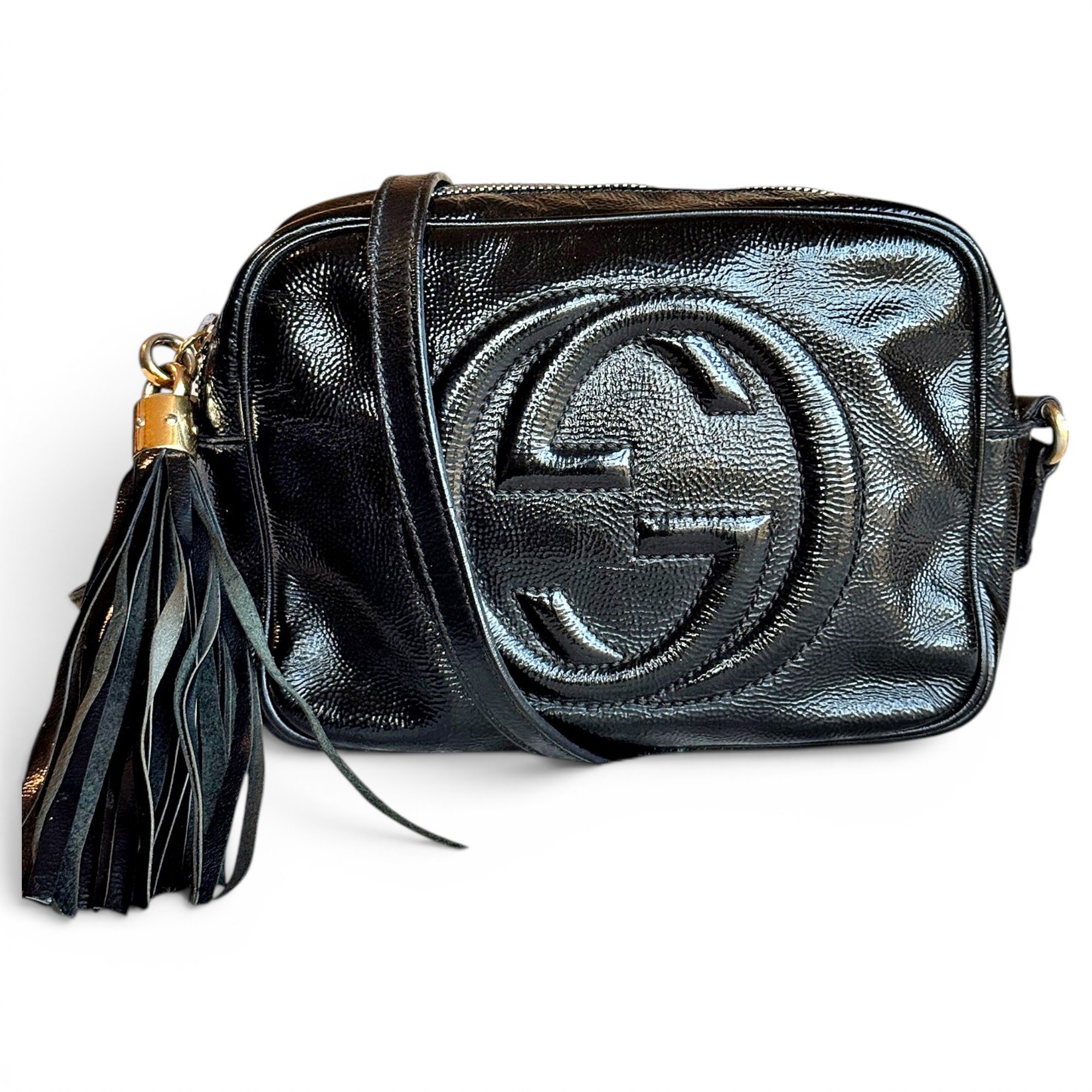 Soho patent leather crossbody bag