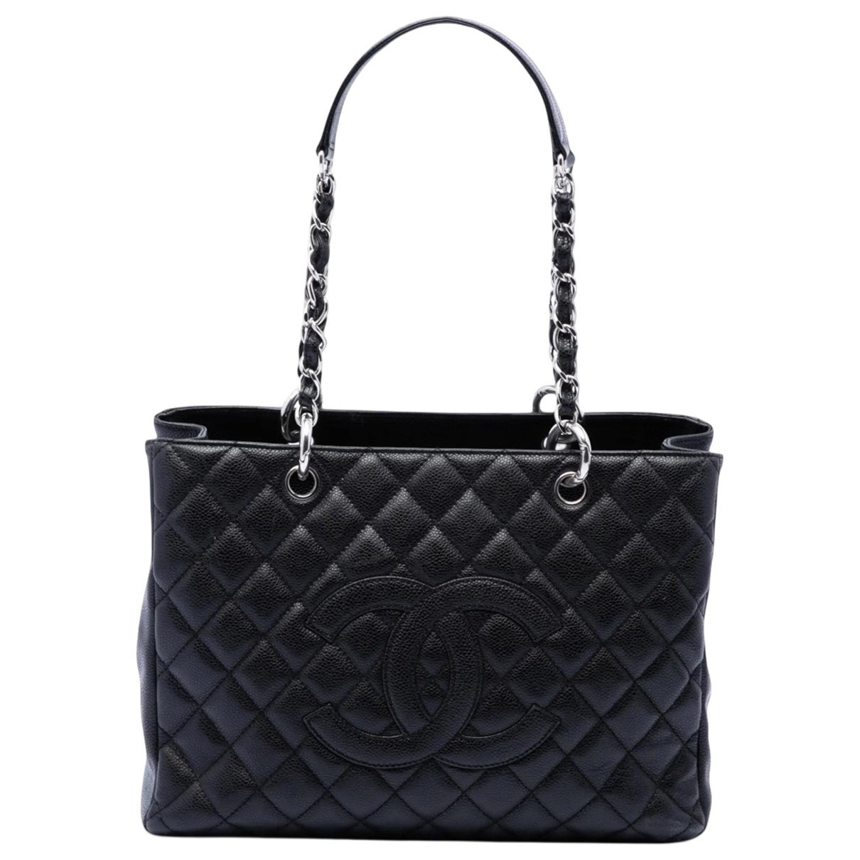 Grand shopping leather tote