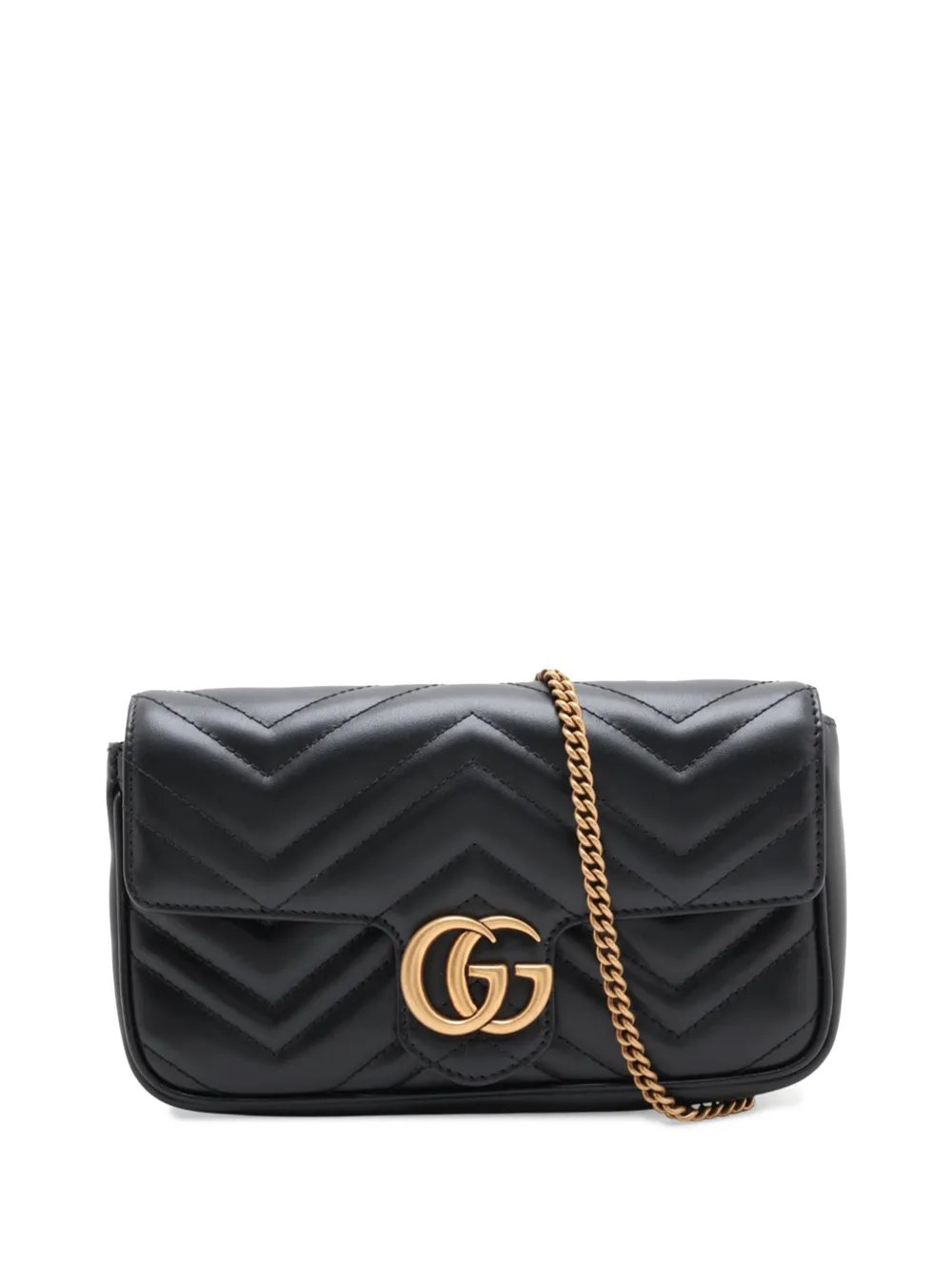 2016-2026 Small GG Marmont Matelasse Calfskin Flap crossbody bag