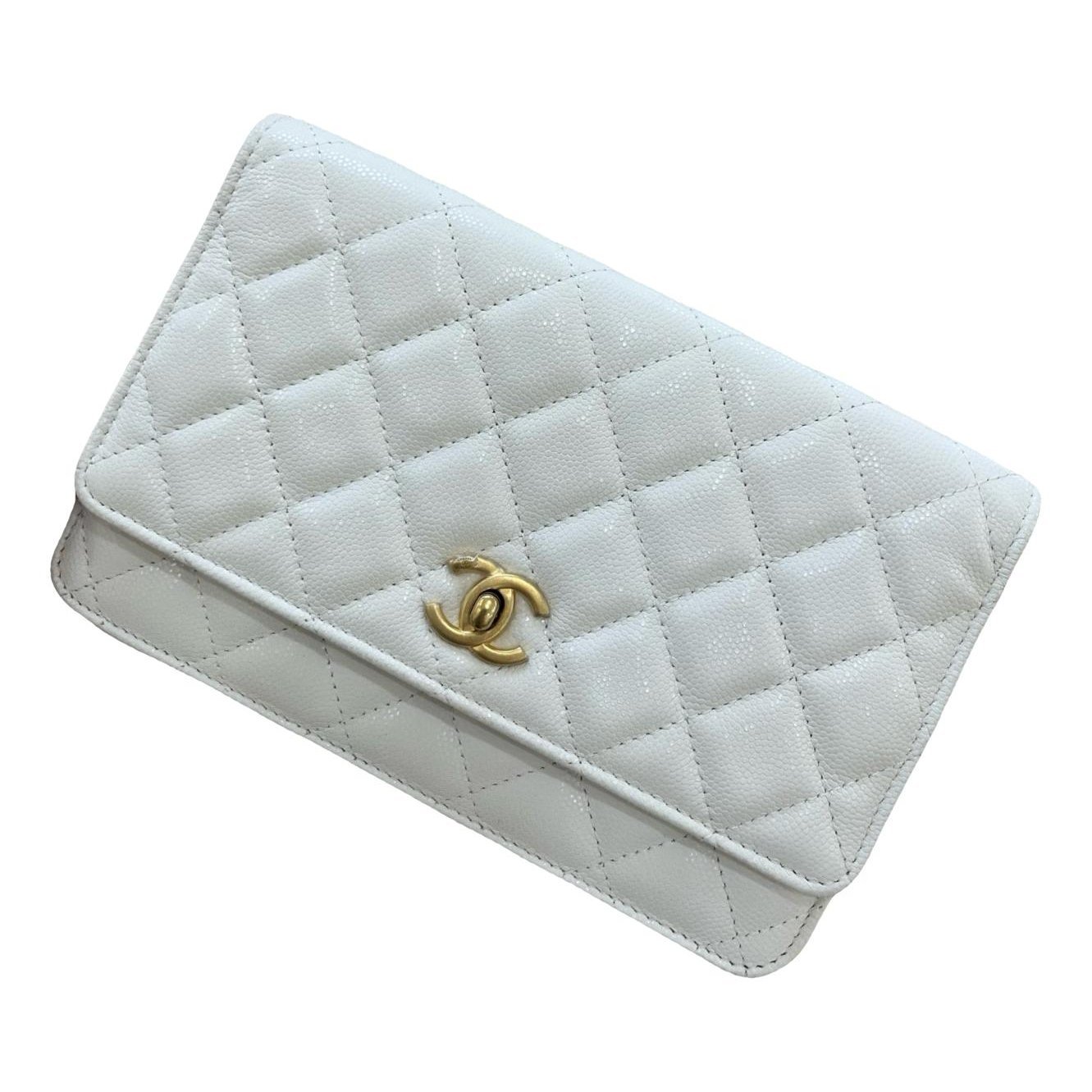 Wallet On Chain Timeless/Classique leather handbag