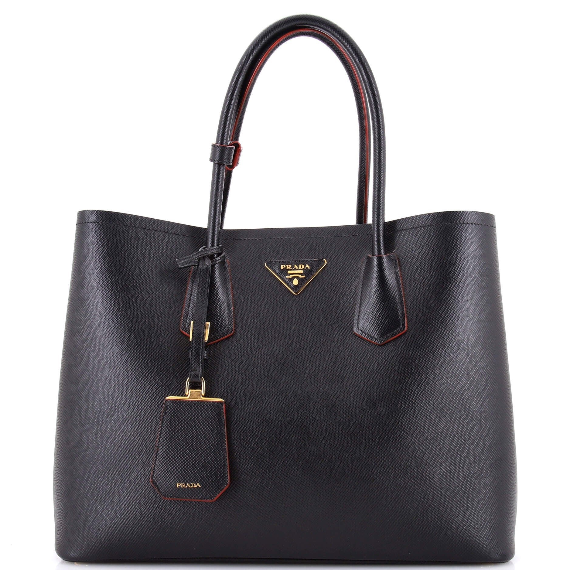 Leather tote