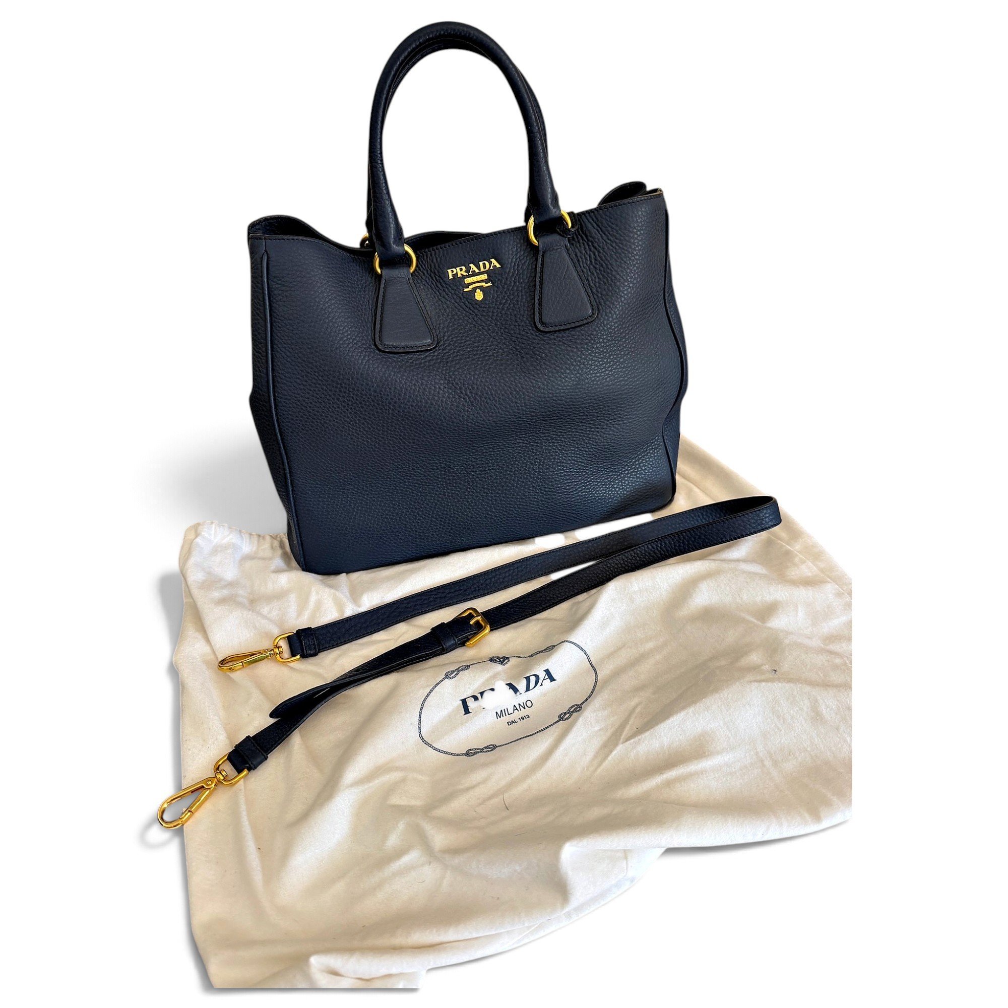 Leather tote