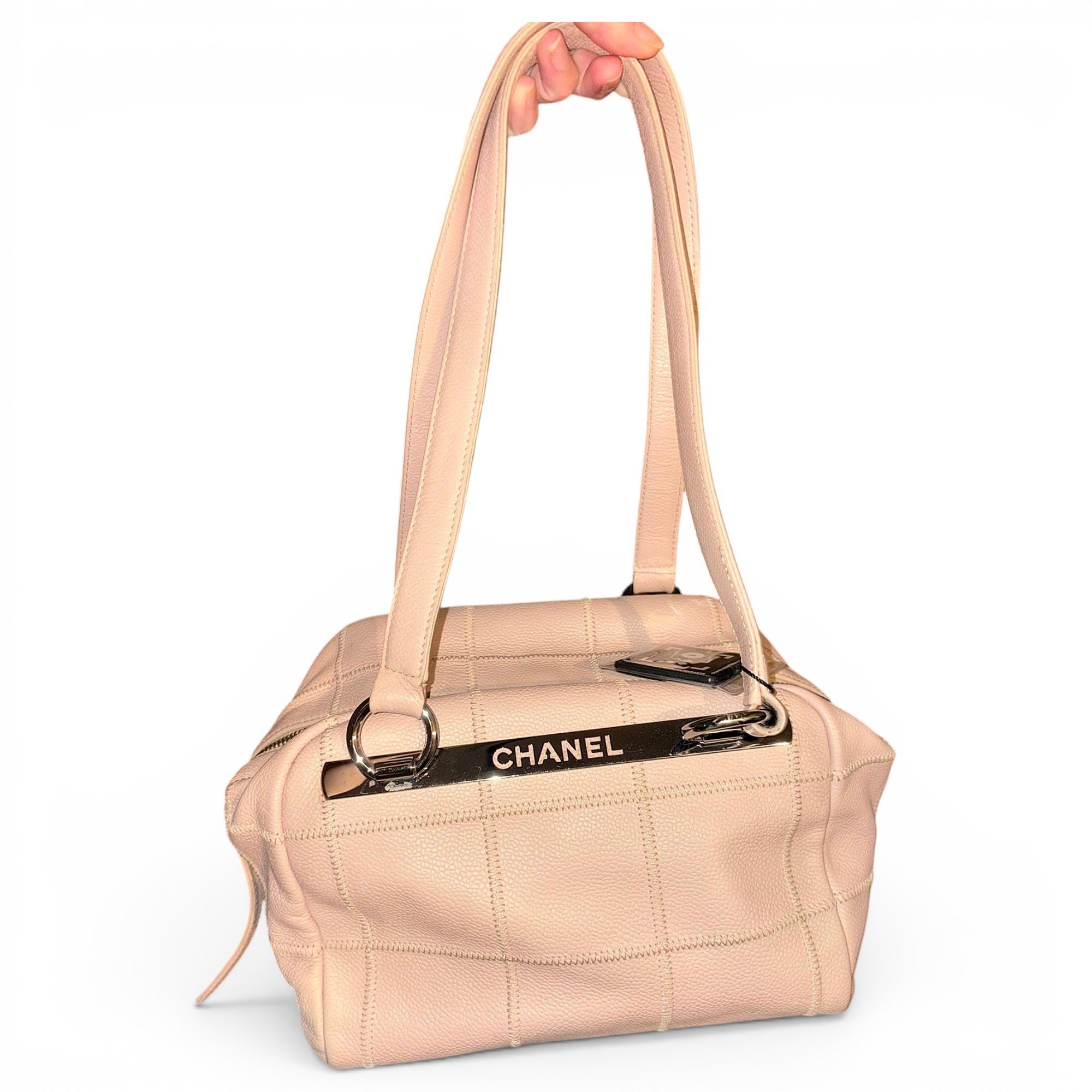 Bowling Bag leather handbag