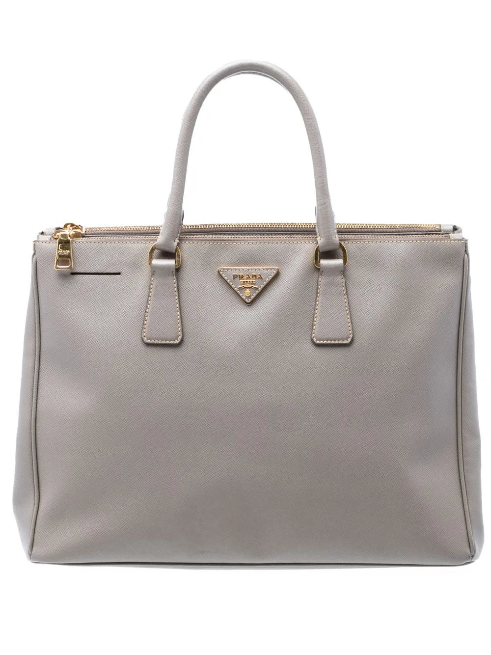 2010-2026 Large Saffiano Lux Galleria Double Zip tote bag