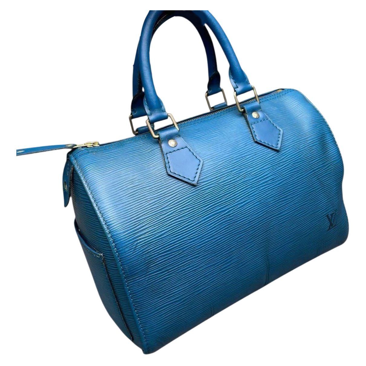 Speedy leather handbag