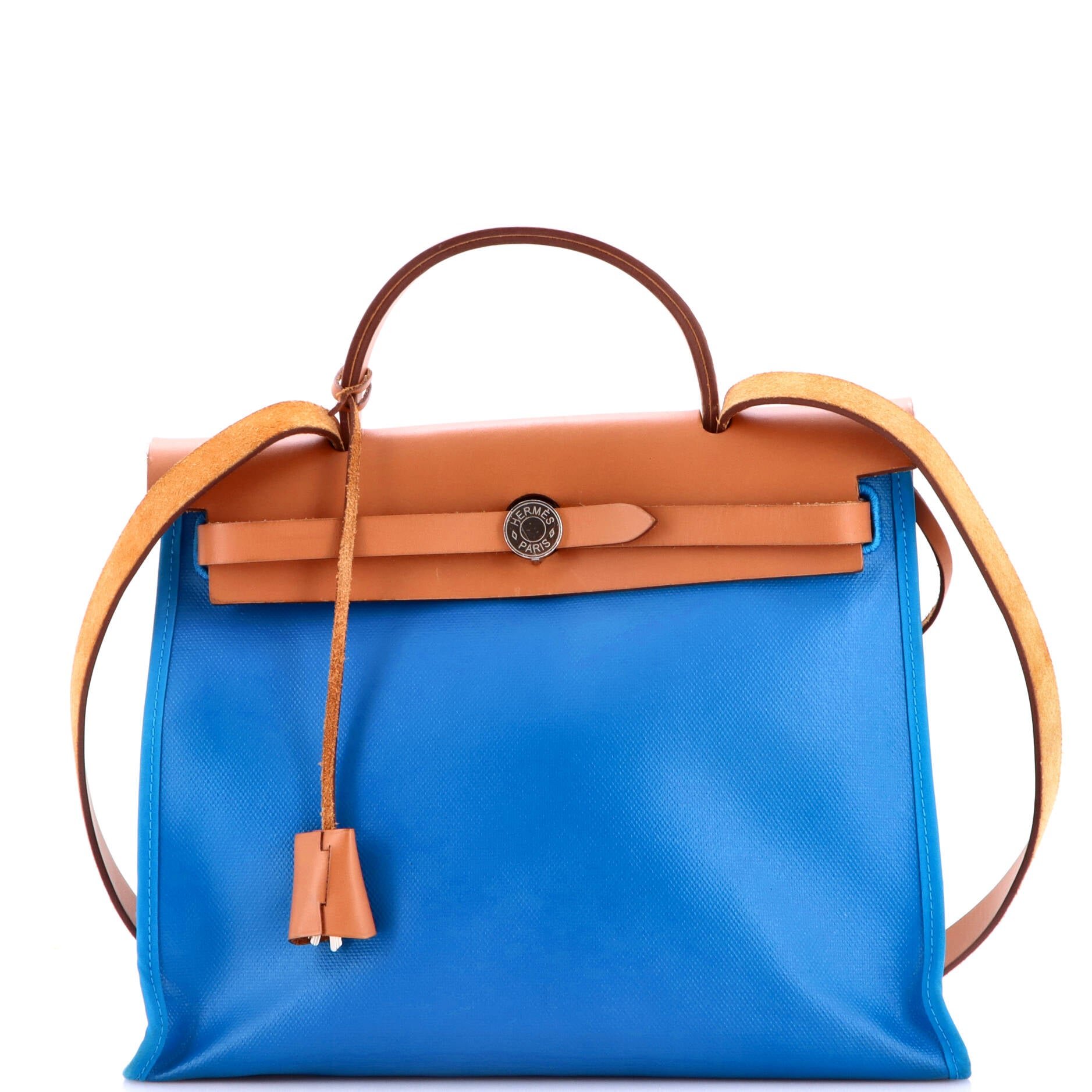 Herbag Zip Berline Vache Canvas and Leather 31