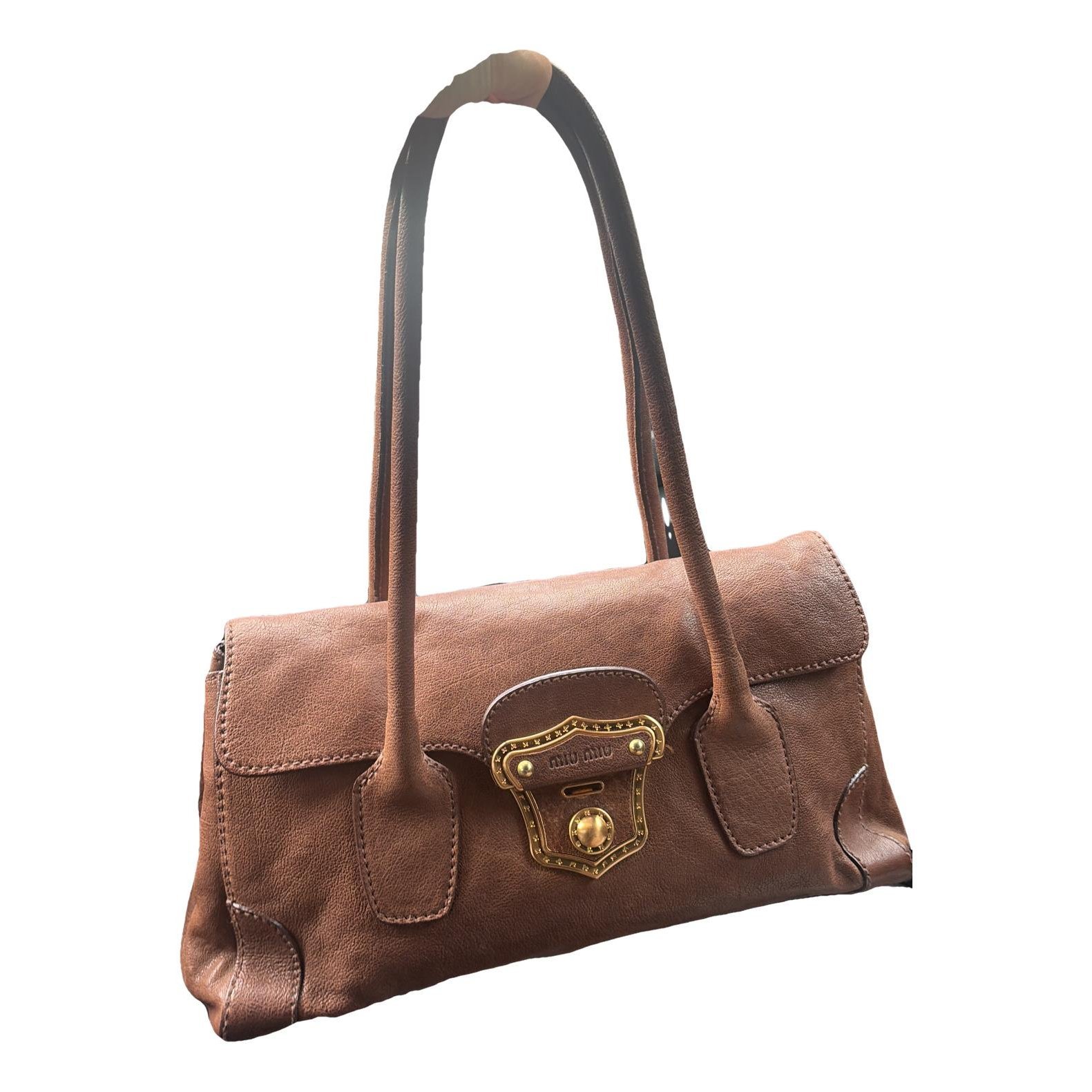 Leather handbag
