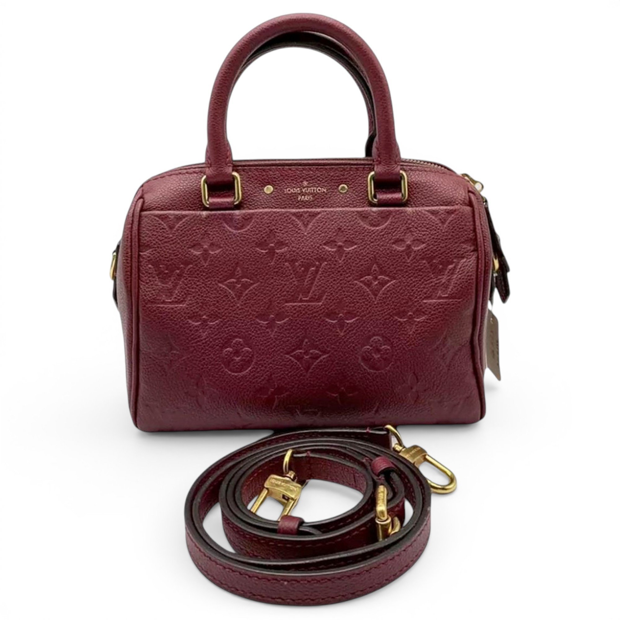 Speedy Bandoulière leather handbag