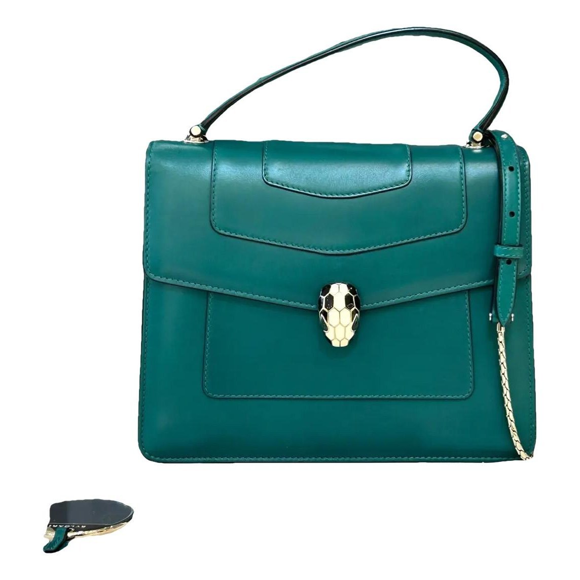 Serpenti leather crossbody bag