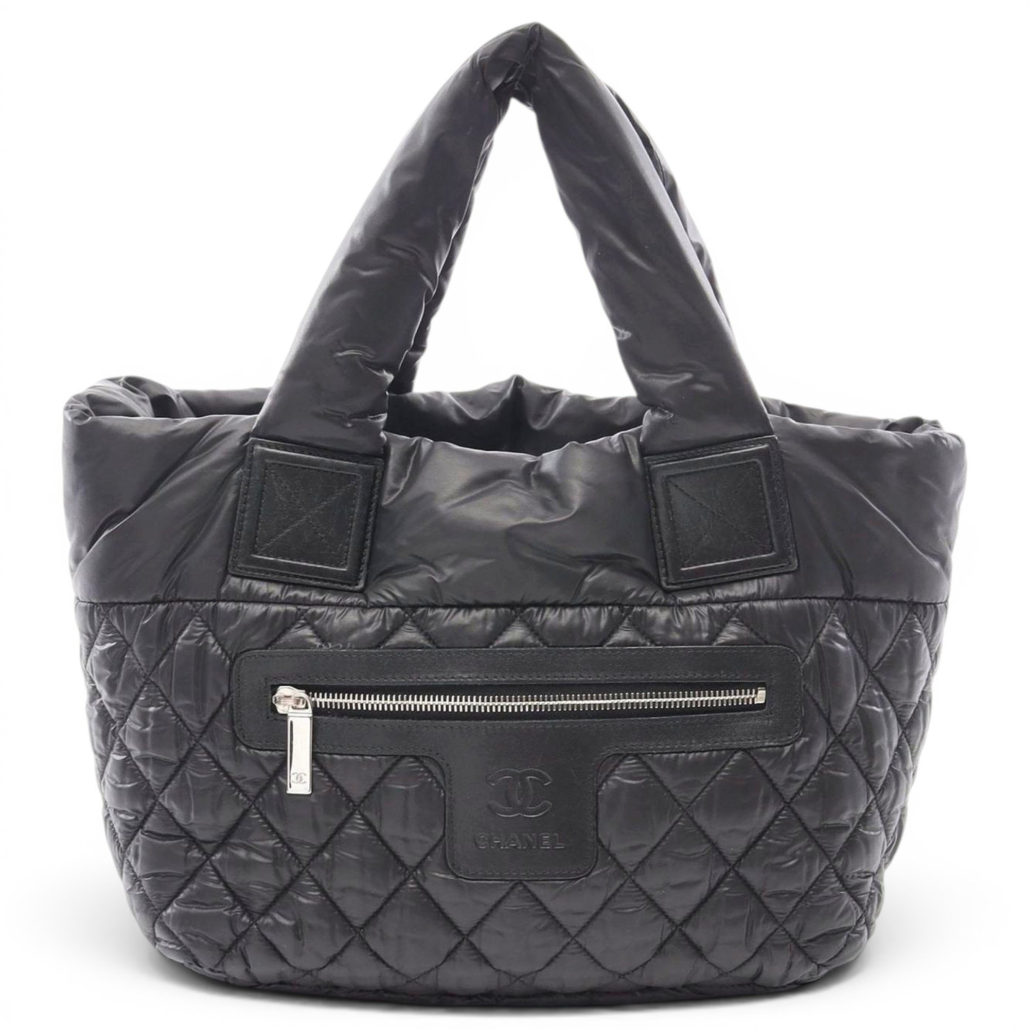 Leather tote