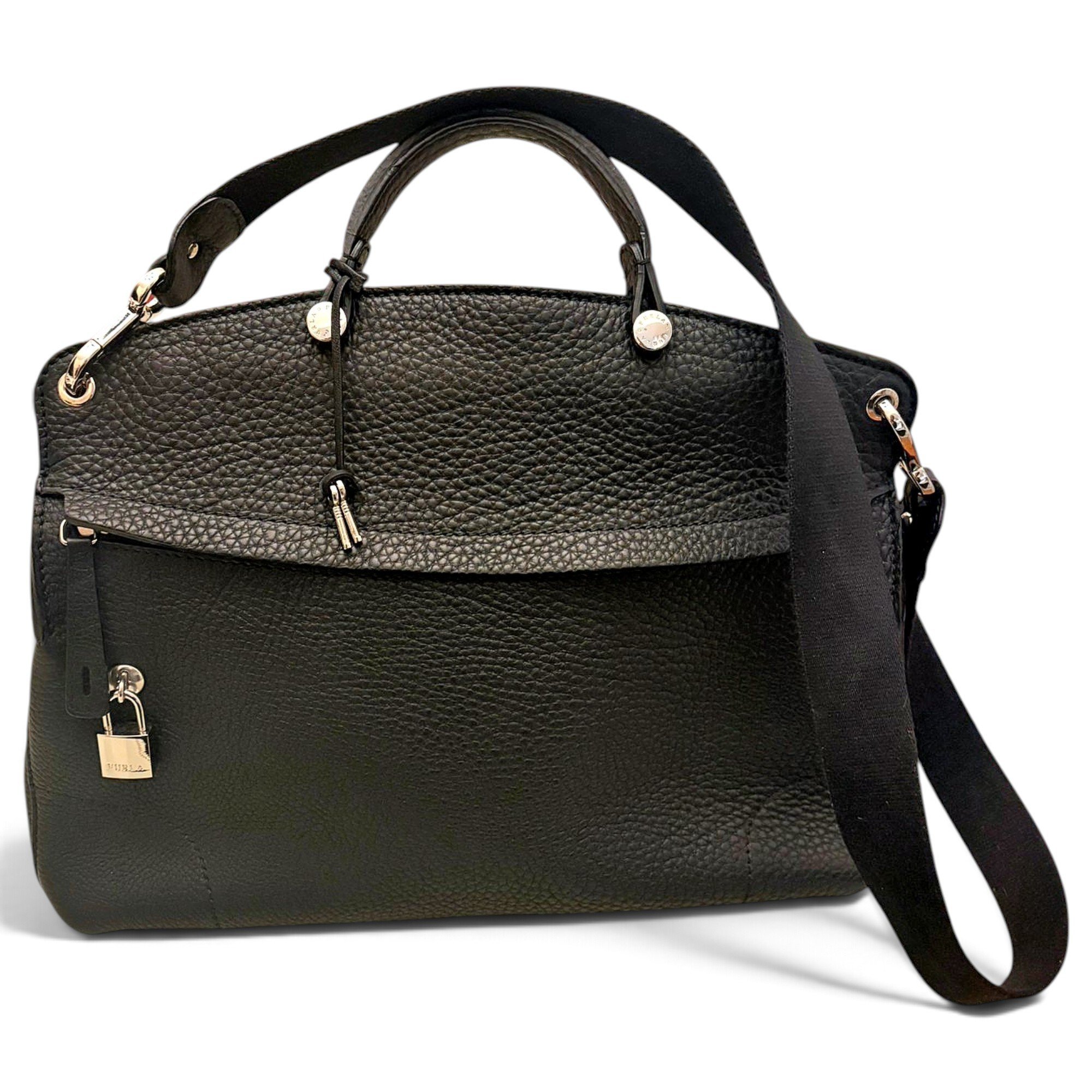 Leather handbag