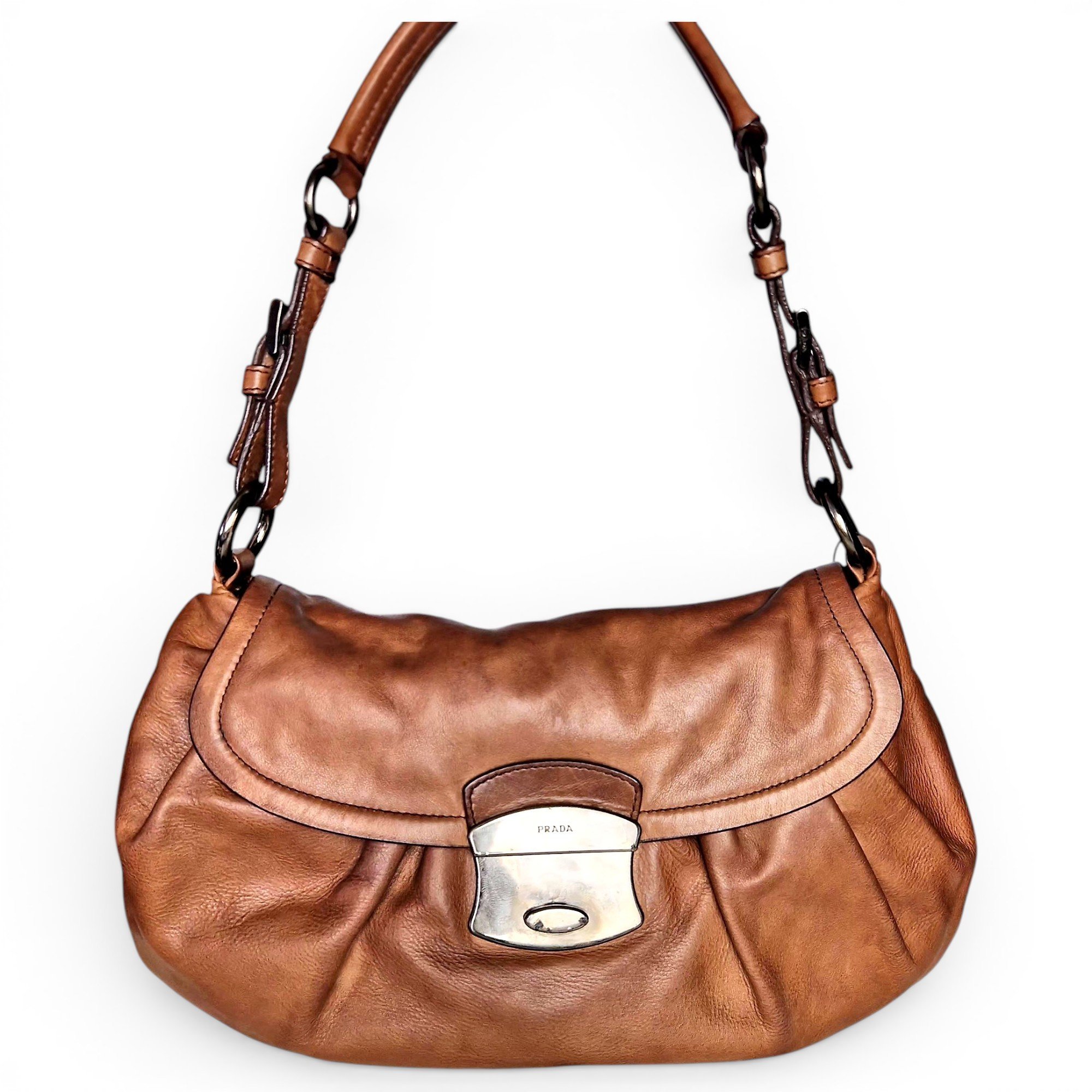 Leather handbag